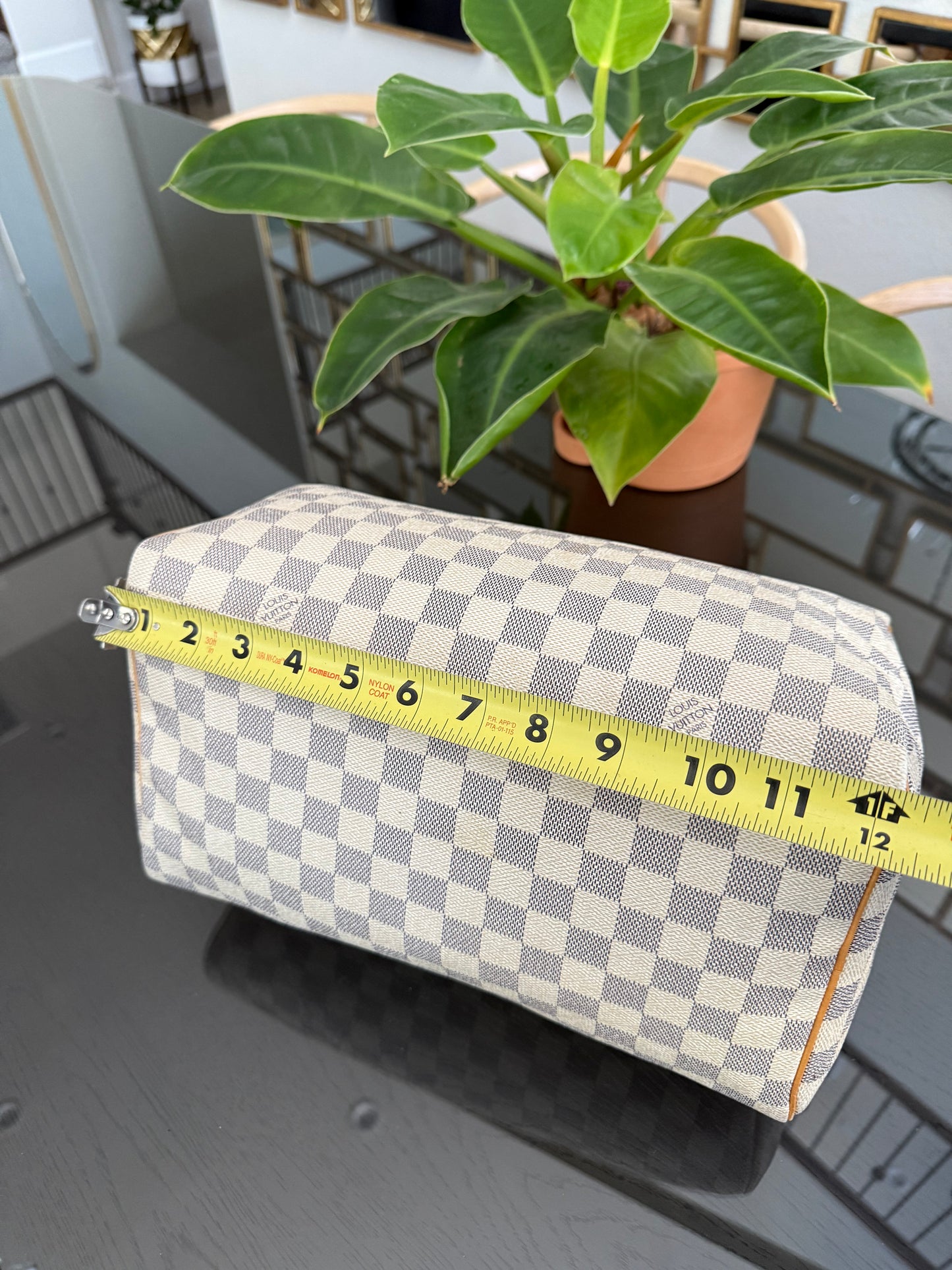 Speedy 30 in Damier Azur with lock π key, Dustbag and Insert Organizer -ποΈ Year 2007