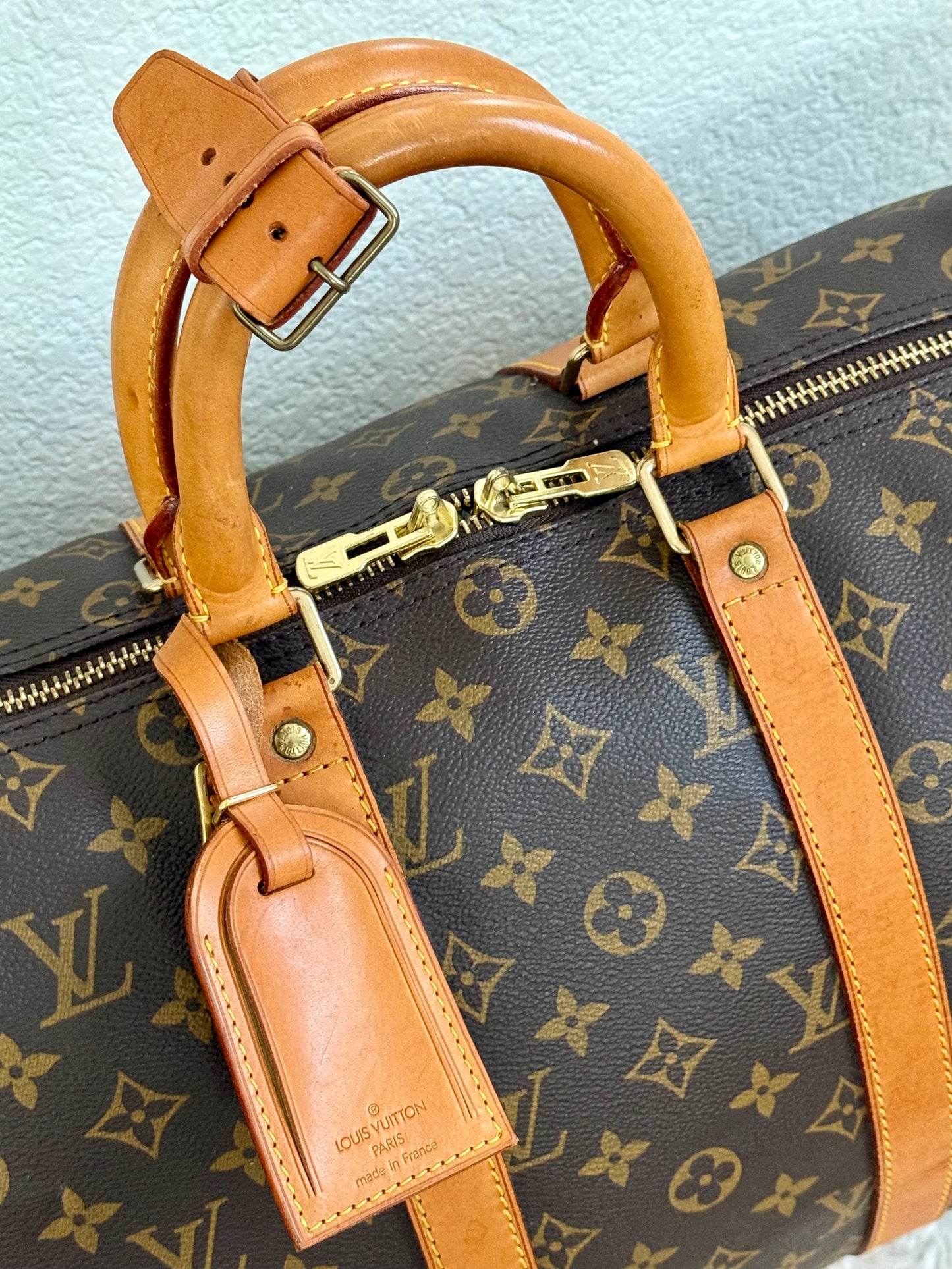 Keepall 45 with luggage tag and Poignet -🗓️ Year 1993