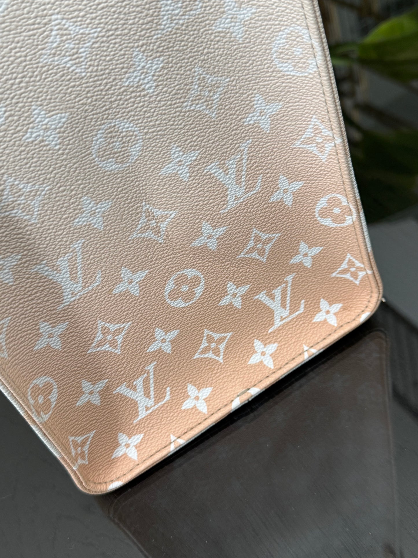 On The Go GM By The Pool in Monogram with Dustbag and Insert Organizer -Microchip
