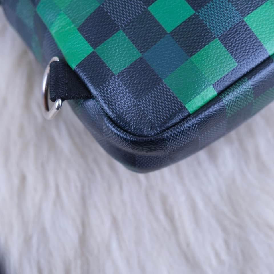 Avenue Sling Damier Graphite Green Pixel -Year 2018
