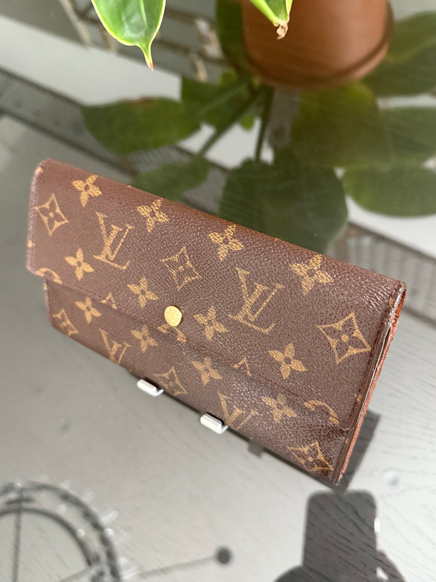 Sarah Wallet in Monogram 2 Cardholders 🗓️ Year: 1999