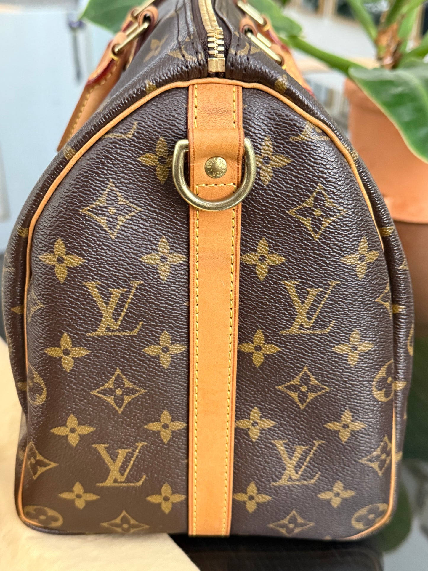 Speedy 35 Bandoulier with lock ๐key, Dustbag and handle cover - ๐
Year: 2011