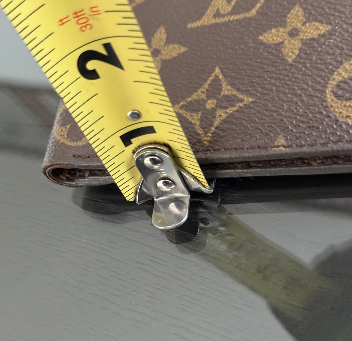 Vintage Monogram Mens Bifold Wallet ๐๏ธ Year: Pre Date