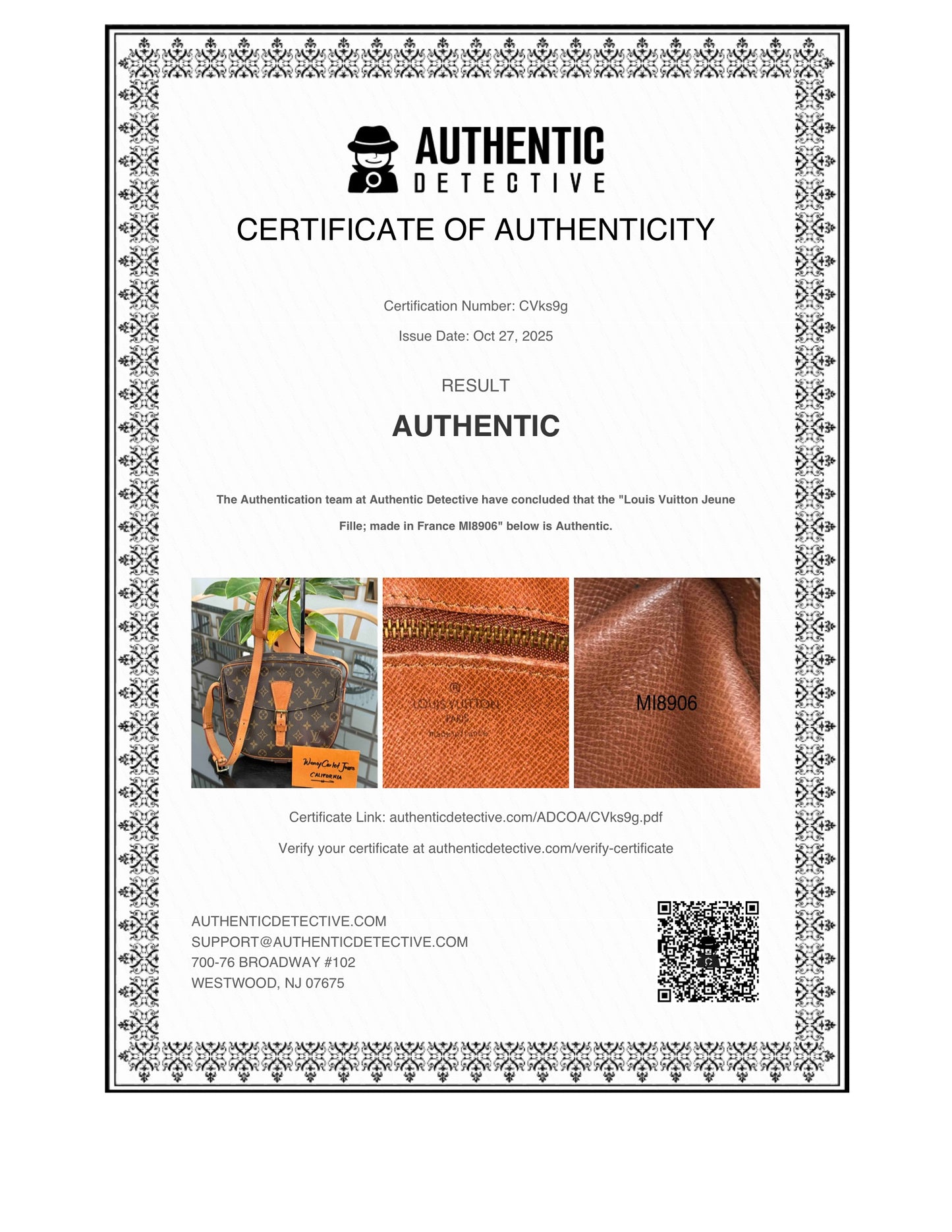 Jeaunefille GM Crossbody ๐
Year: 1989