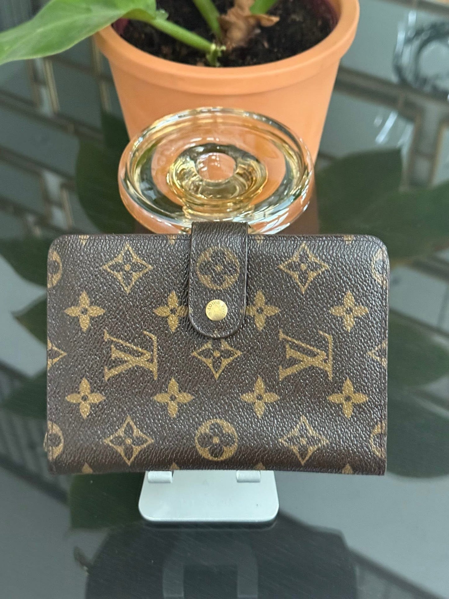 Monogram Papier Zip Passport Wallet ๐๏ธ Year: 1997