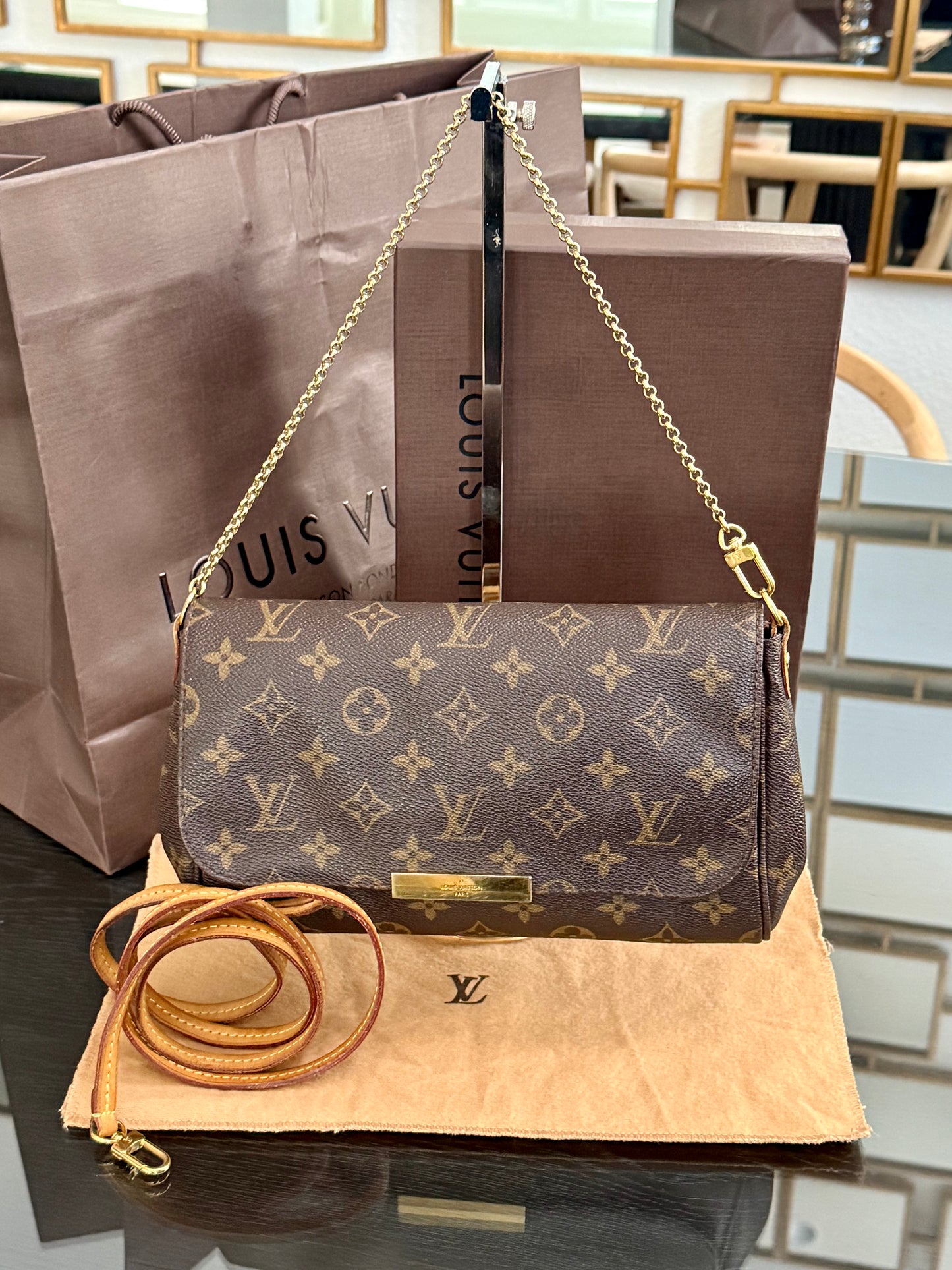 Favorite MM in Monogram with Dustbag, Box and Paper Bag -๐๏ธ Year: 2014
