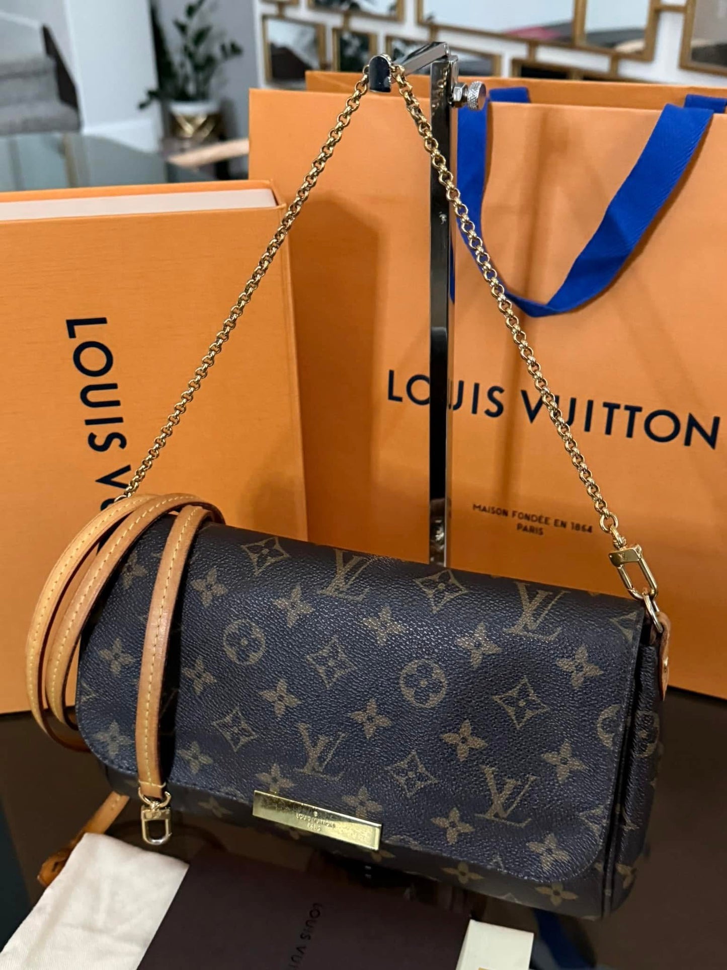 Favorite MM in Monogram with Dustbag, Box and Paper Bag -Year: 2013