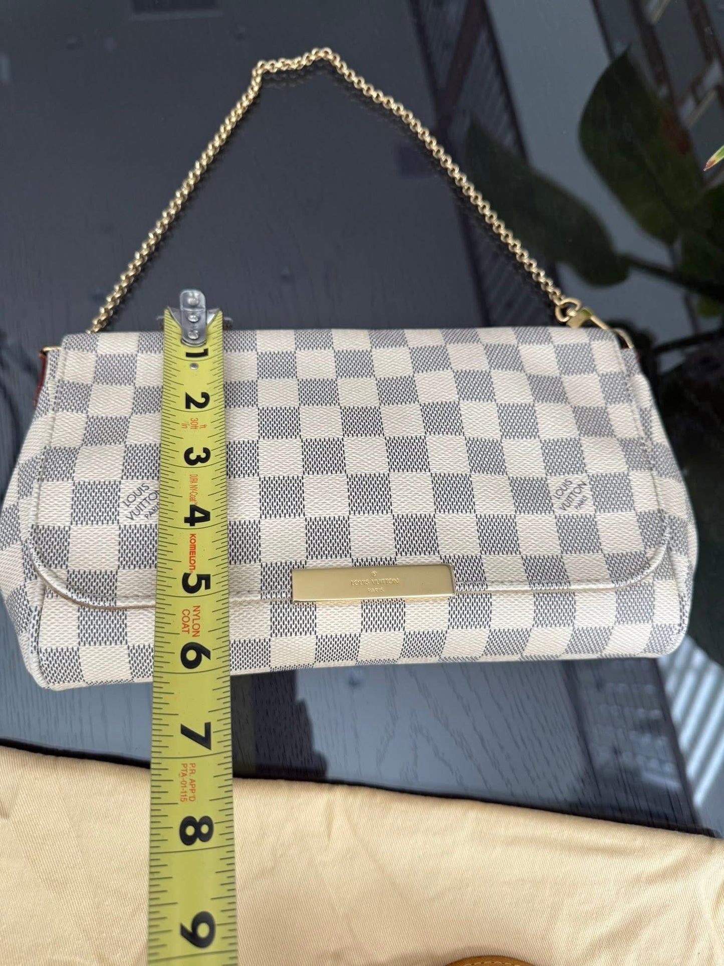 Favorite MM in Azur with Dustbag, Insert Organizer, Box and Paper bag ποΈ Year: 2014