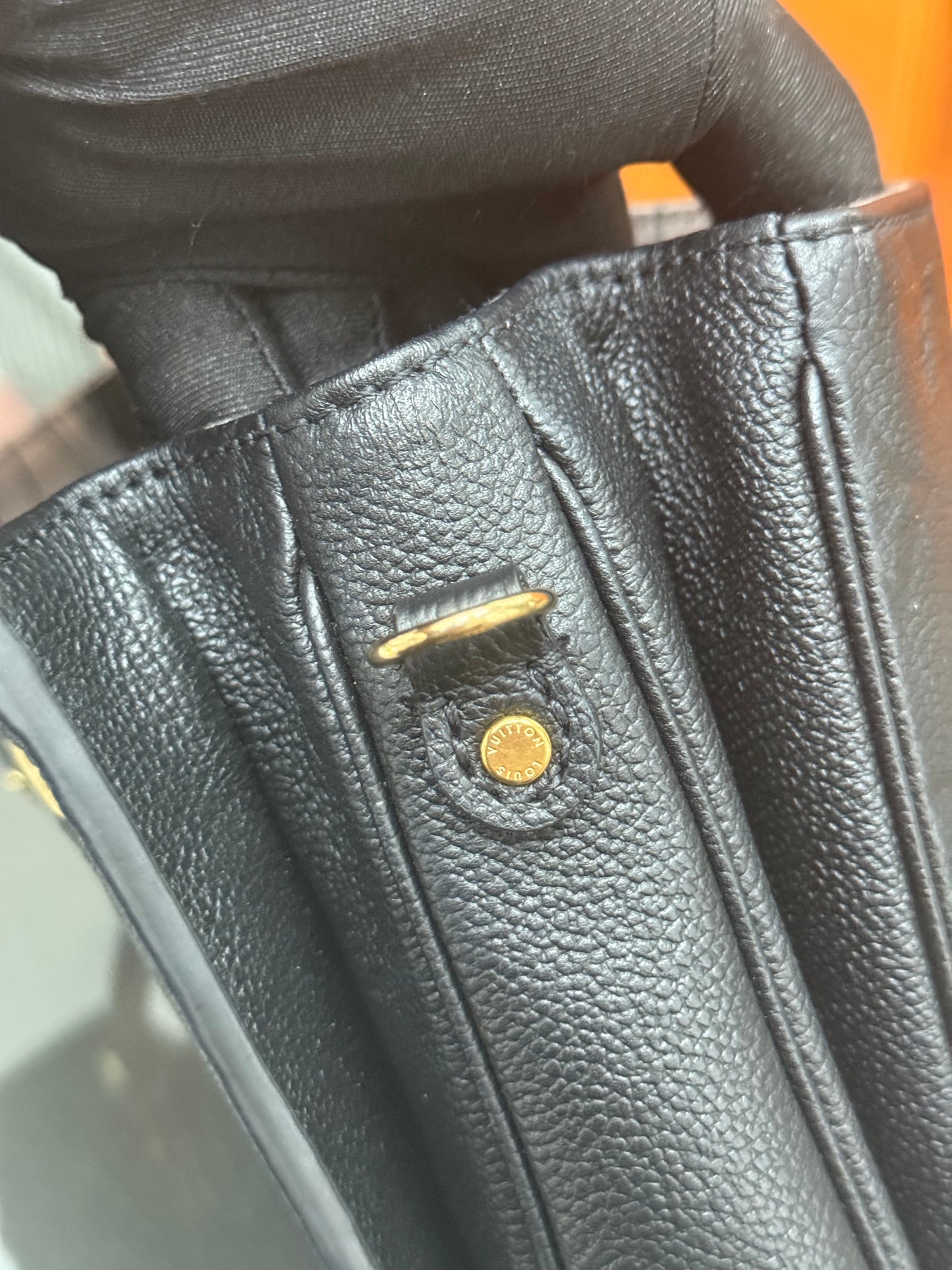 Pochette Metis Empriente Noir with Box, Dustbag, Receipt and Paper bag -Microchip & Authenticed