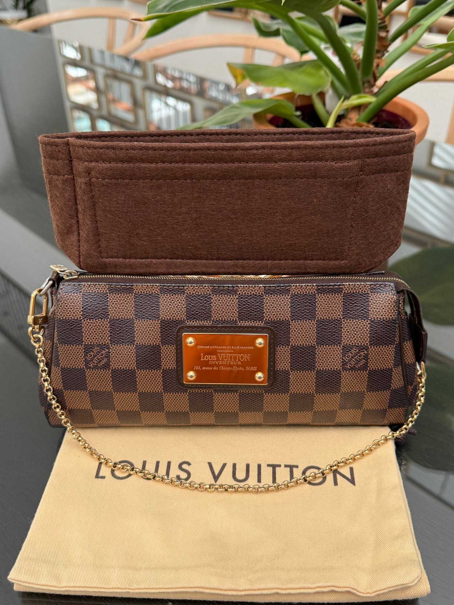 Eva Clutch in DE with Dustbag, Insert Organizer, Box and Paper bag ๐๏ธ Year: 2013