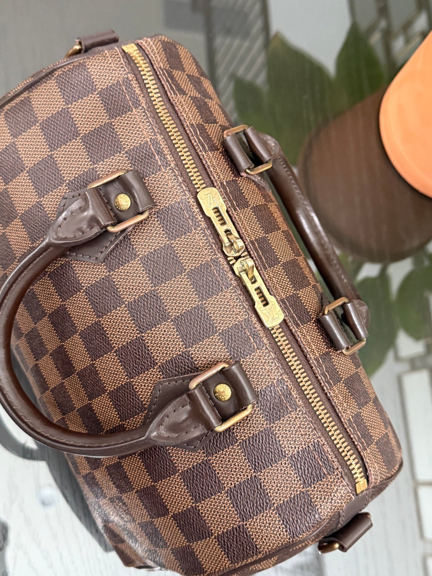 Speedy 25 Bandoulier in DE with Dustbag and Insert Organizer -🗓️ Year: 2013