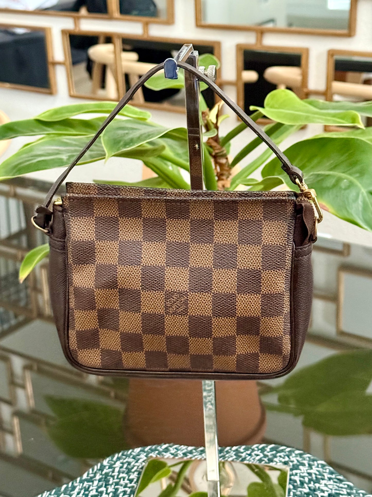 Damier Ebene Trousse Pochette with Insert Organizer - ๐
Year: 1998