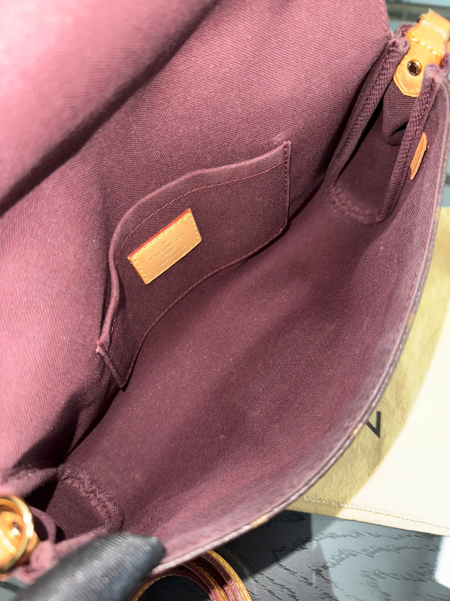 Favorite MM in Monogram with Dustbag, Box and Paper Bag -๐๏ธ Year: 2016