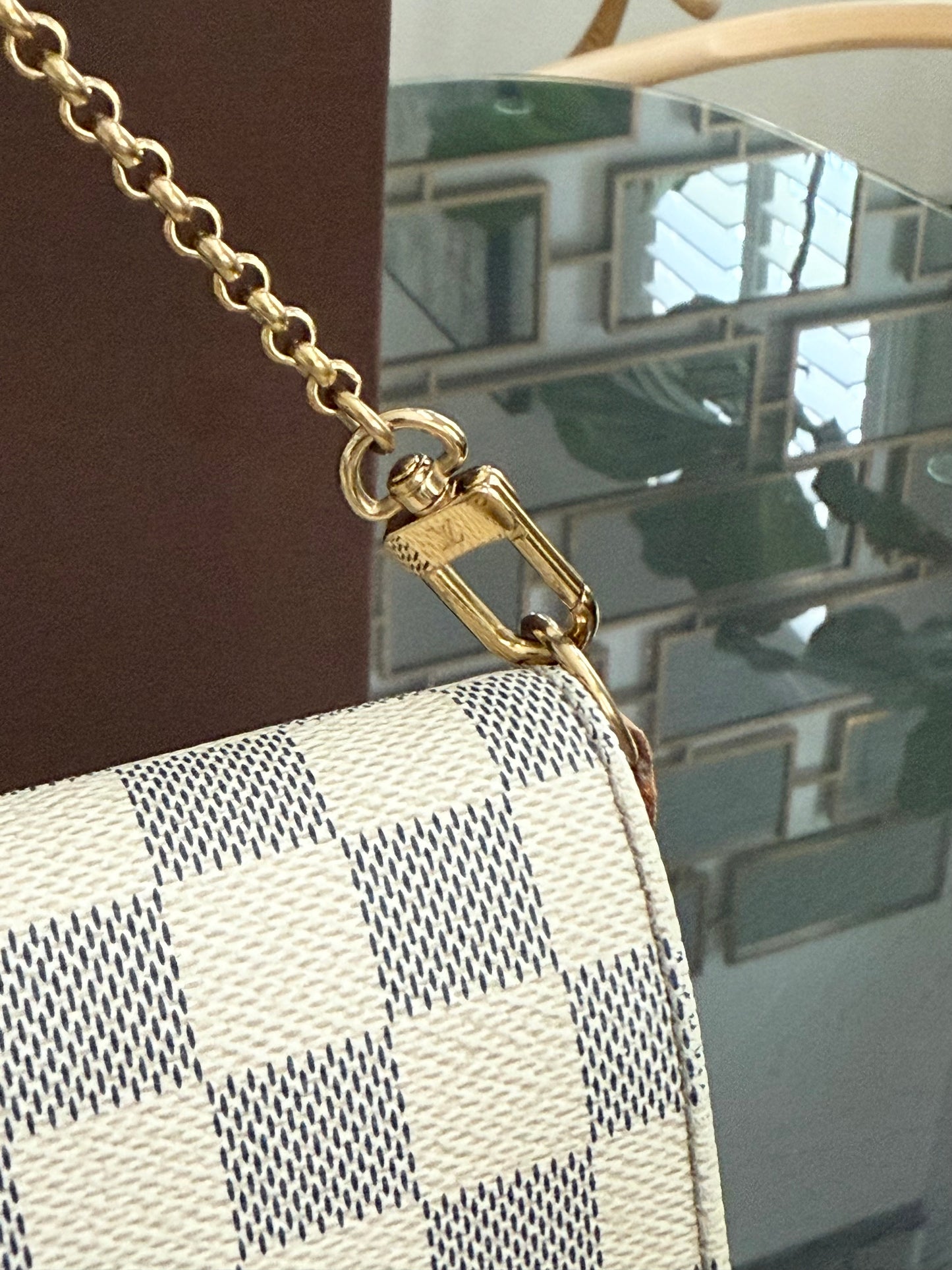 Favorite MM in Azur with Dustbag, Insert Organizer, Box and Paper bag -Year: 2015