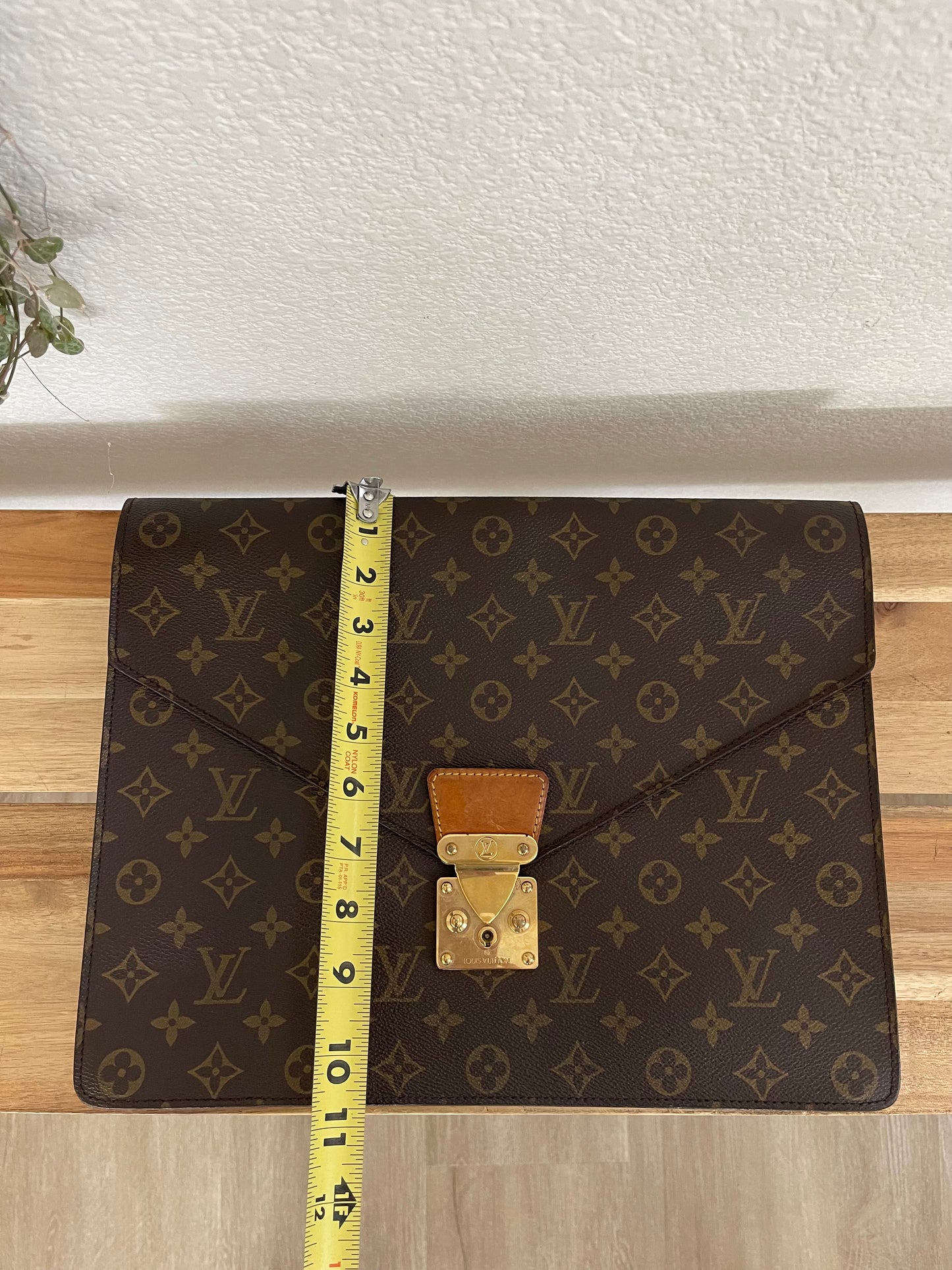 Document Business/Laptop Bag with Key - Year: 1990