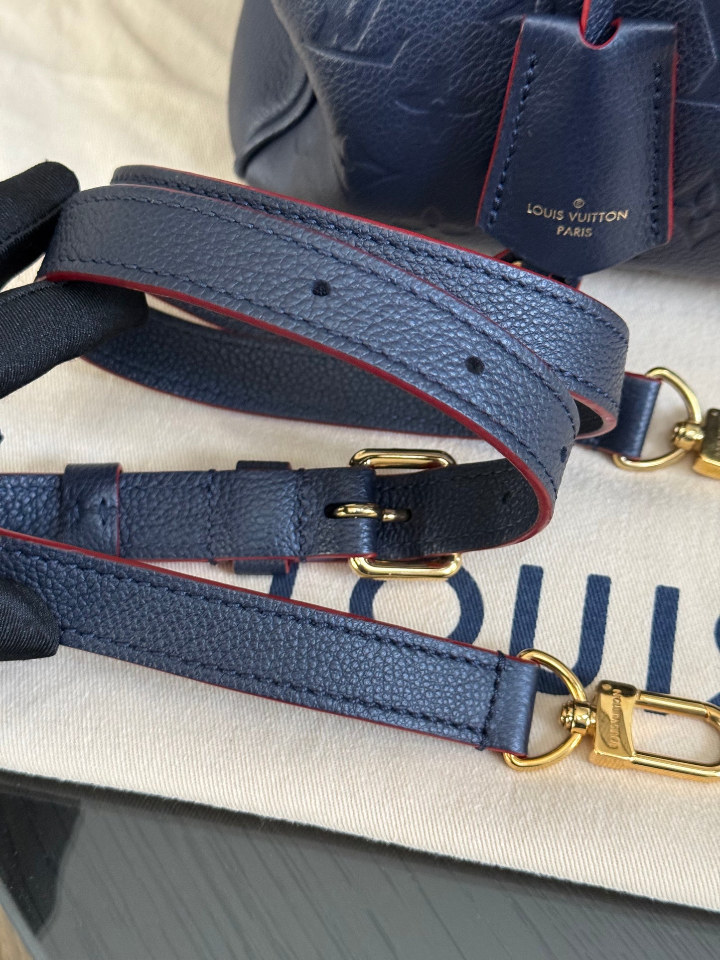 Empreinte Speedy 30 Bandoulier Marine Rouge with Dustbag ๐๏ธ Year: 2016