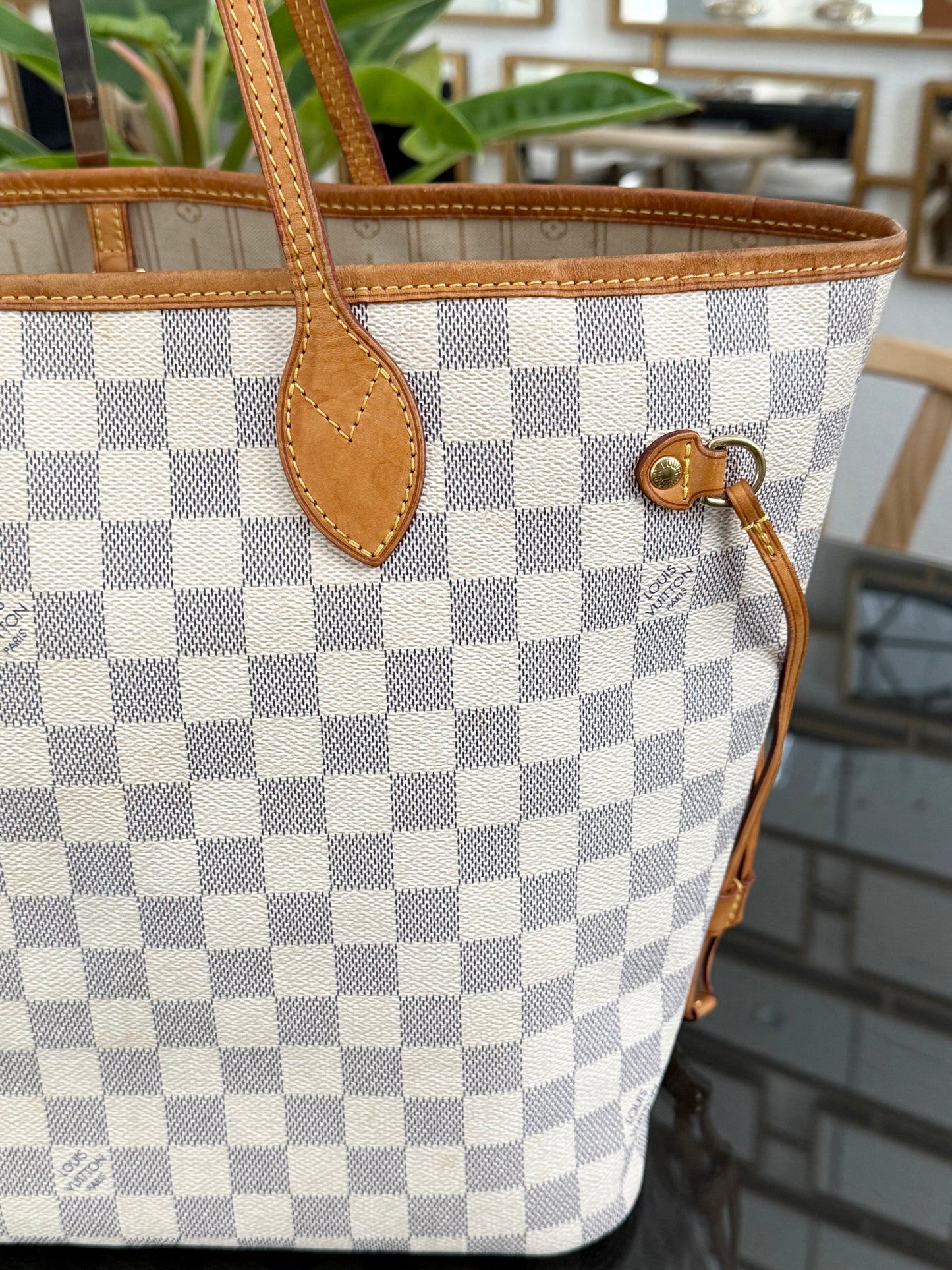 Neverfull MM in Azur with Insert Organizer 🗓️ Year: 2011