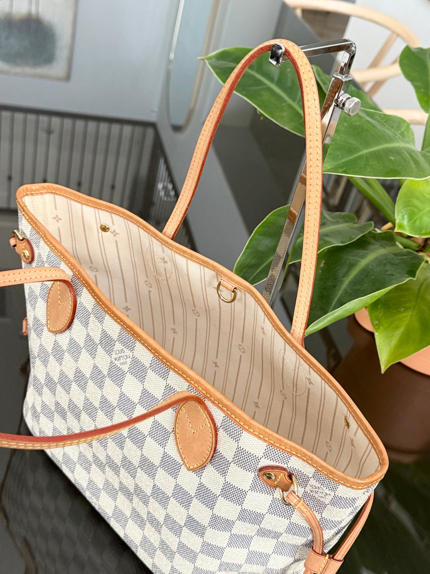 Neverfull PM in Azur with Dustbag and Insert Organizer ๐๏ธ Year: 2012