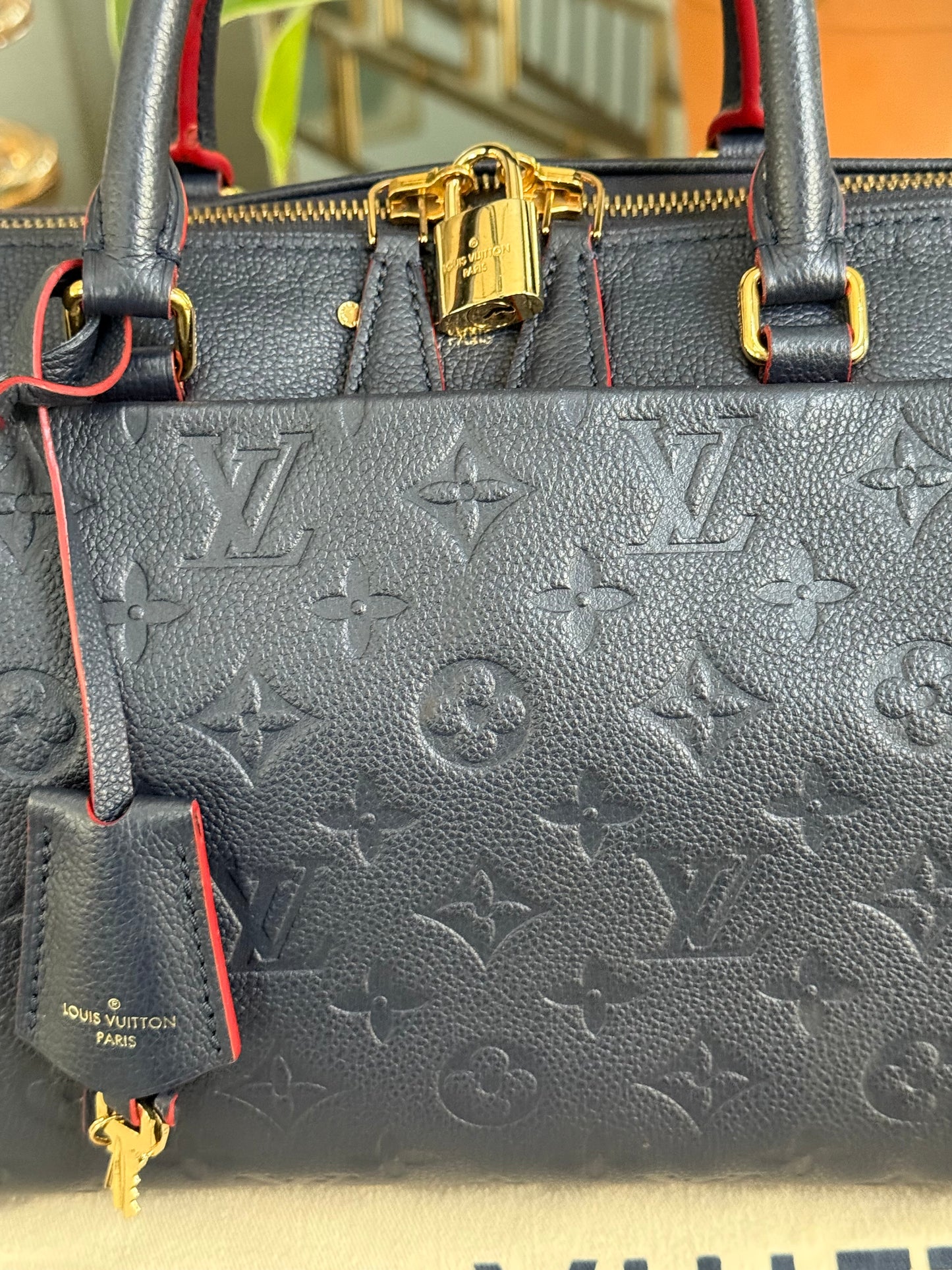 Empreinte Speedy 30 Bandoulier Marine Rouge with Dustbag ๐๏ธ Year: 2016