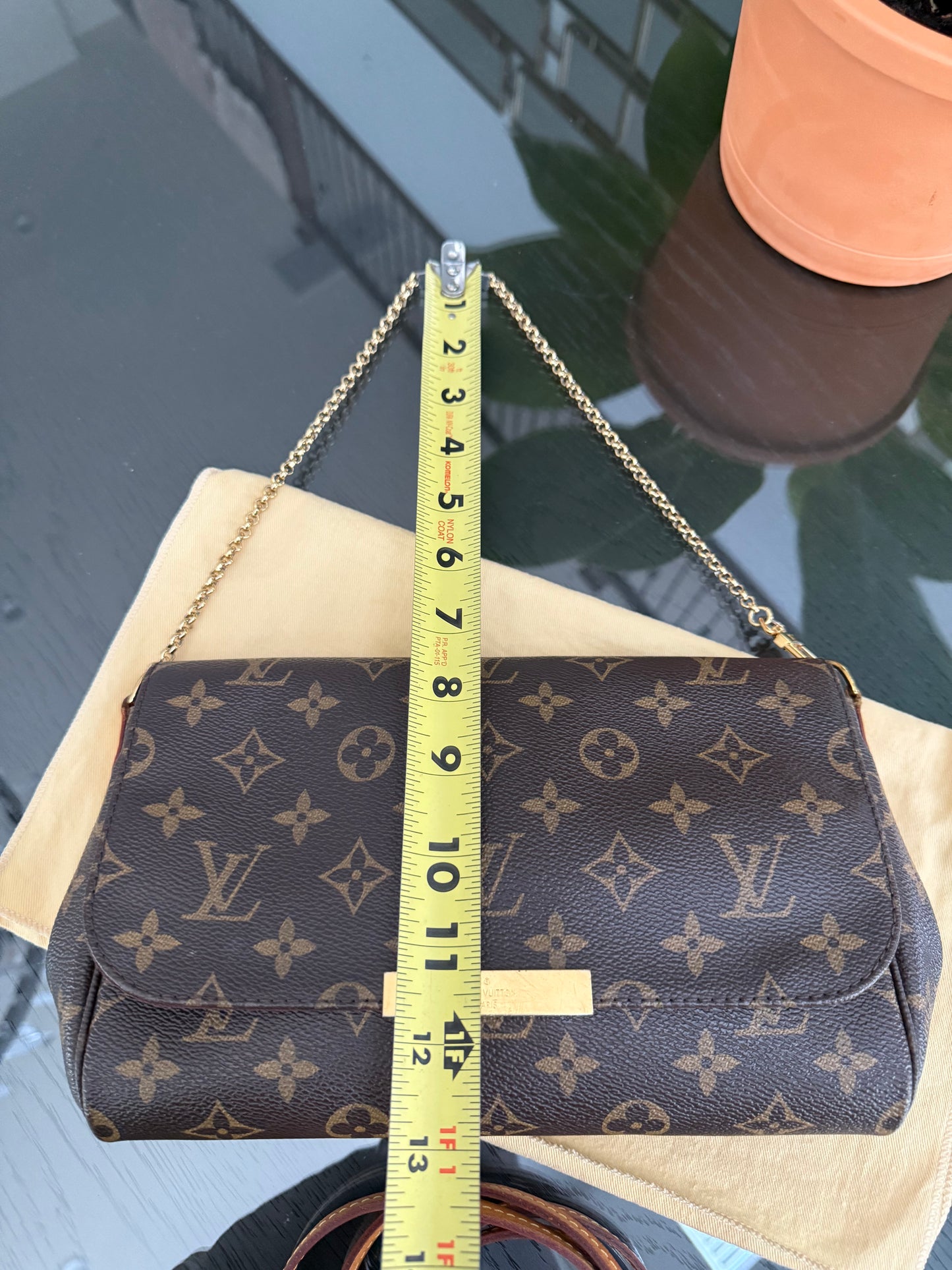 Favorite MM in Monogram with Dustbag, Box and Paper Bag -๐๏ธ Year: 2016