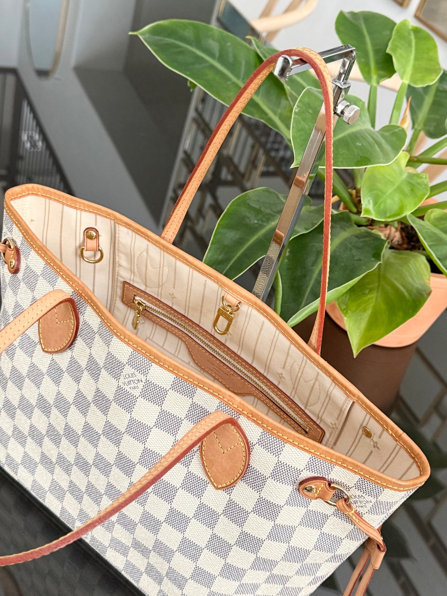 Neverfull PM in Azur with Dustbag and Insert Organizer ๐๏ธ Year: 2012