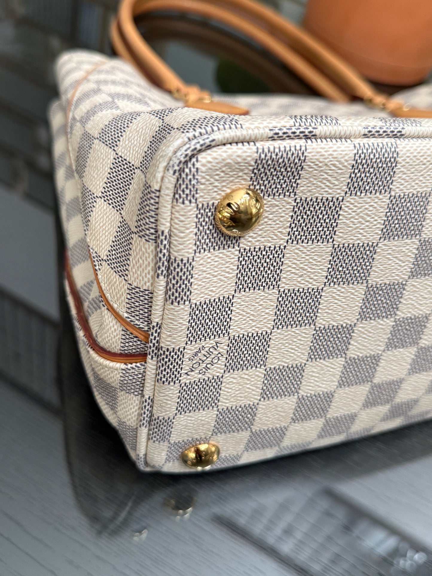 Calvi Damier Azur with Dustbag - ๐๏ธ Year: 2015