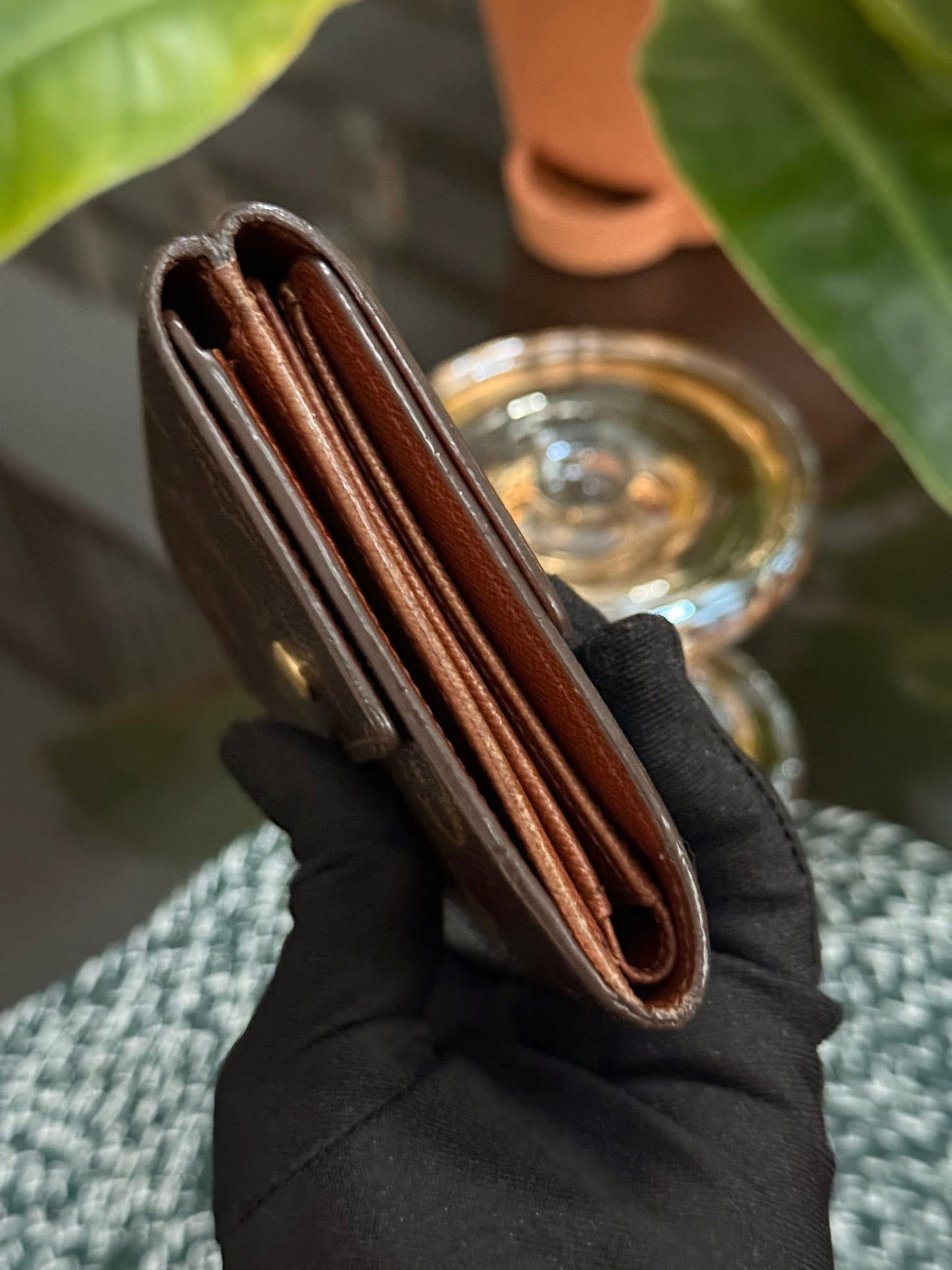 Monogram Elise Trifold Compact Wallet 🗓️ Year: 1995