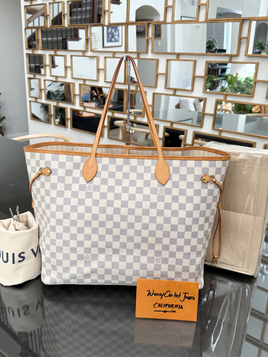 Neverfull GM in Azur with Dustbag Insert Organizer 🗓️ Year: 2011