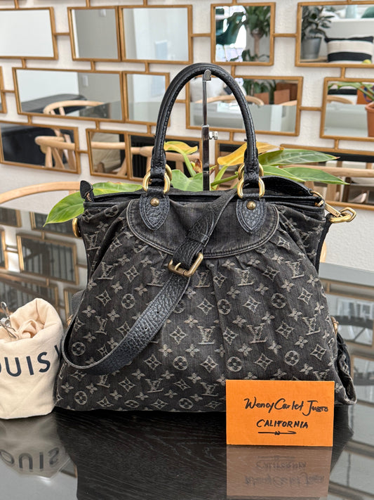 Neo Cabby GM Denim Black with Dustbag 🗓️