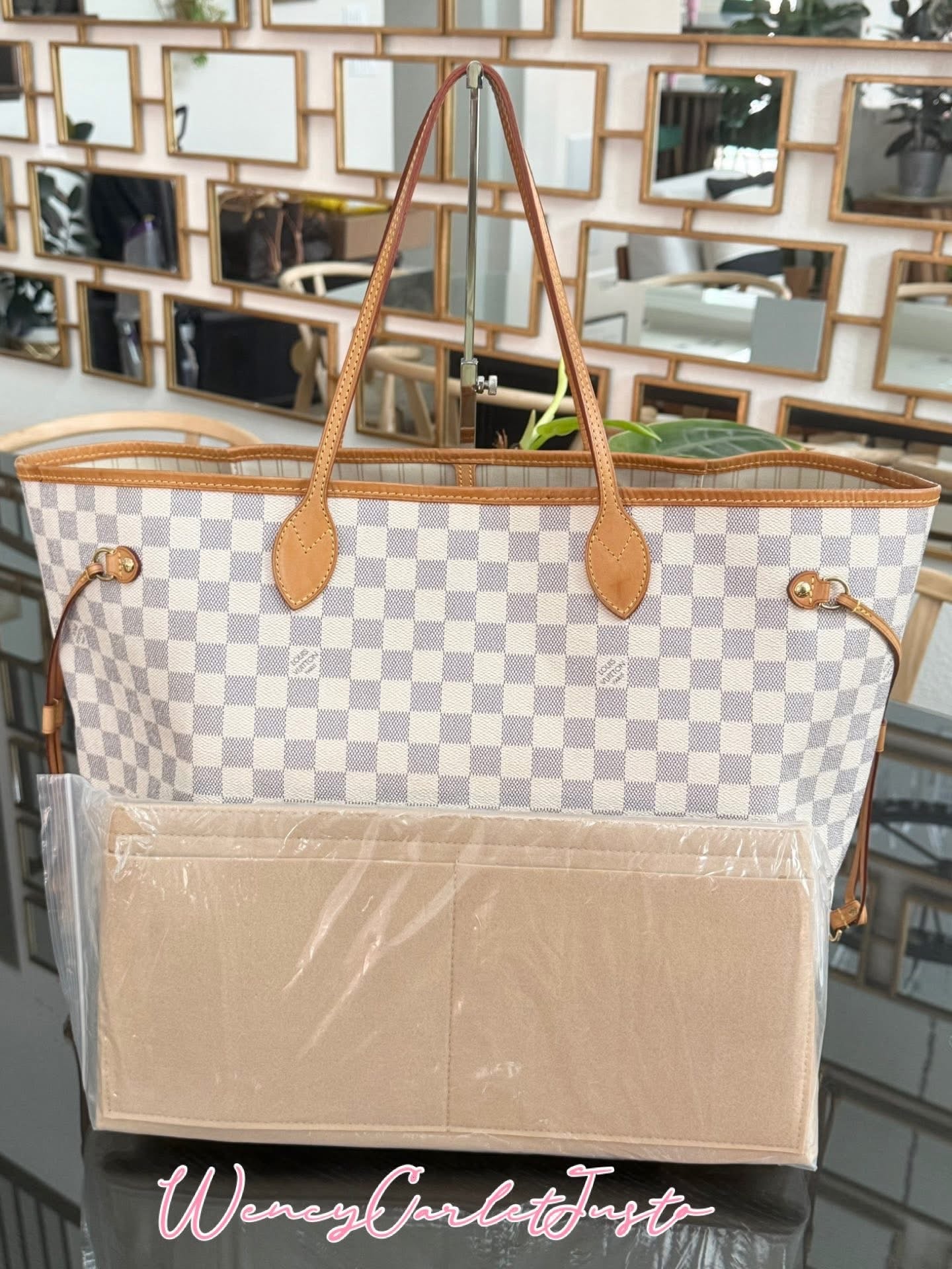 Neverfull GM Azur with Insert Organizer 📅 Year: 2014