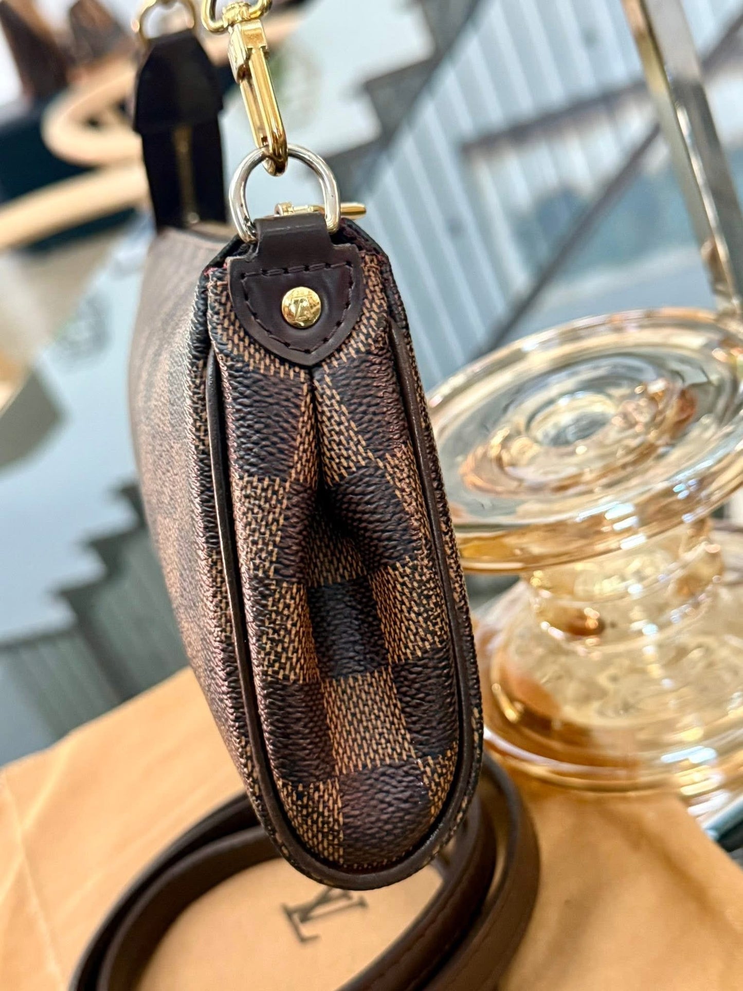 Eva Clutch in DE with Original Strap, Dustbag,Insert Organizer, Box and Paper bag 🗓️ Year: 2011