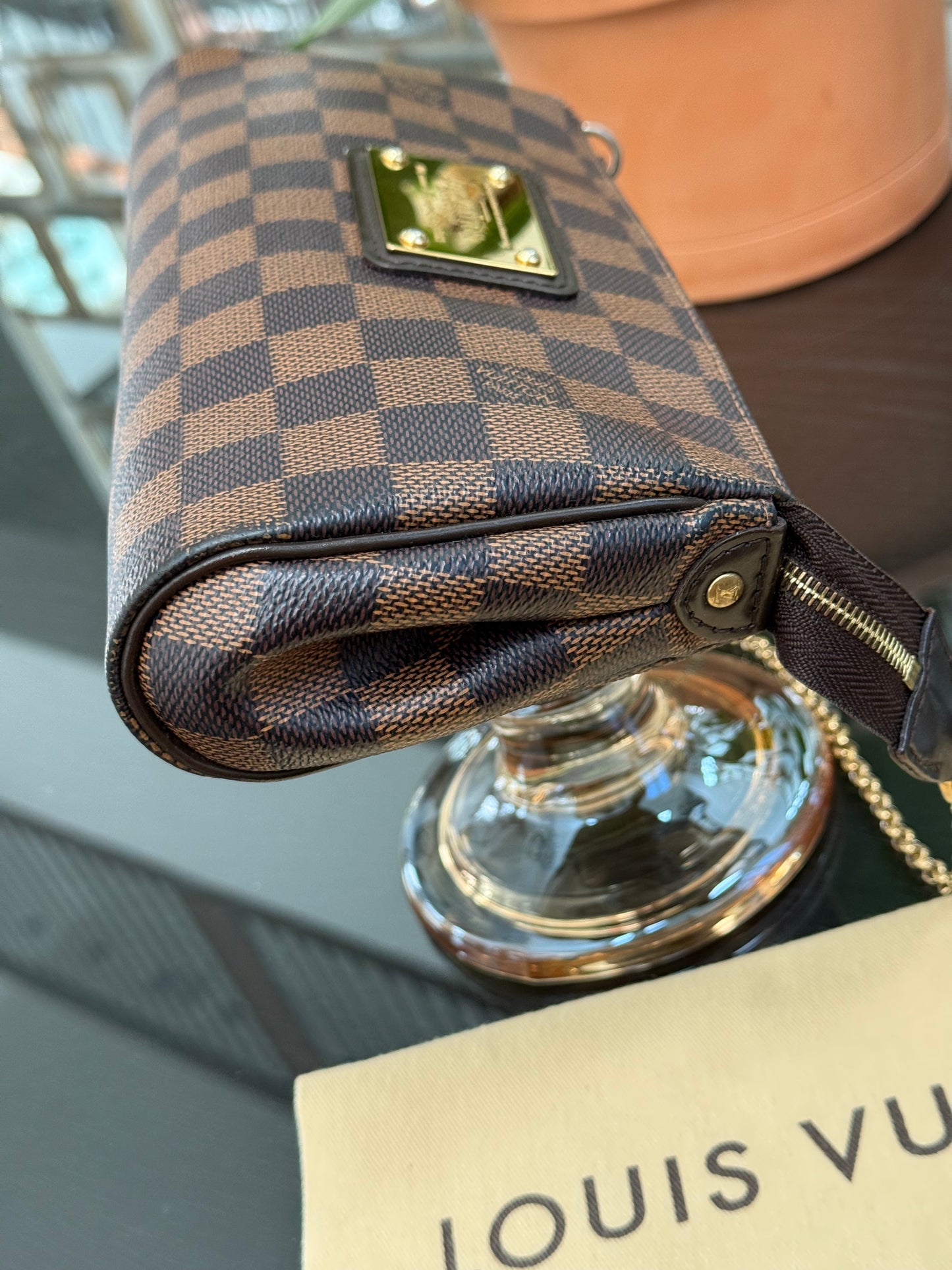 Eva Clutch in DE with Dustbag, Insert Organizer, Box and Paper bag 🗓️ Year: 2013