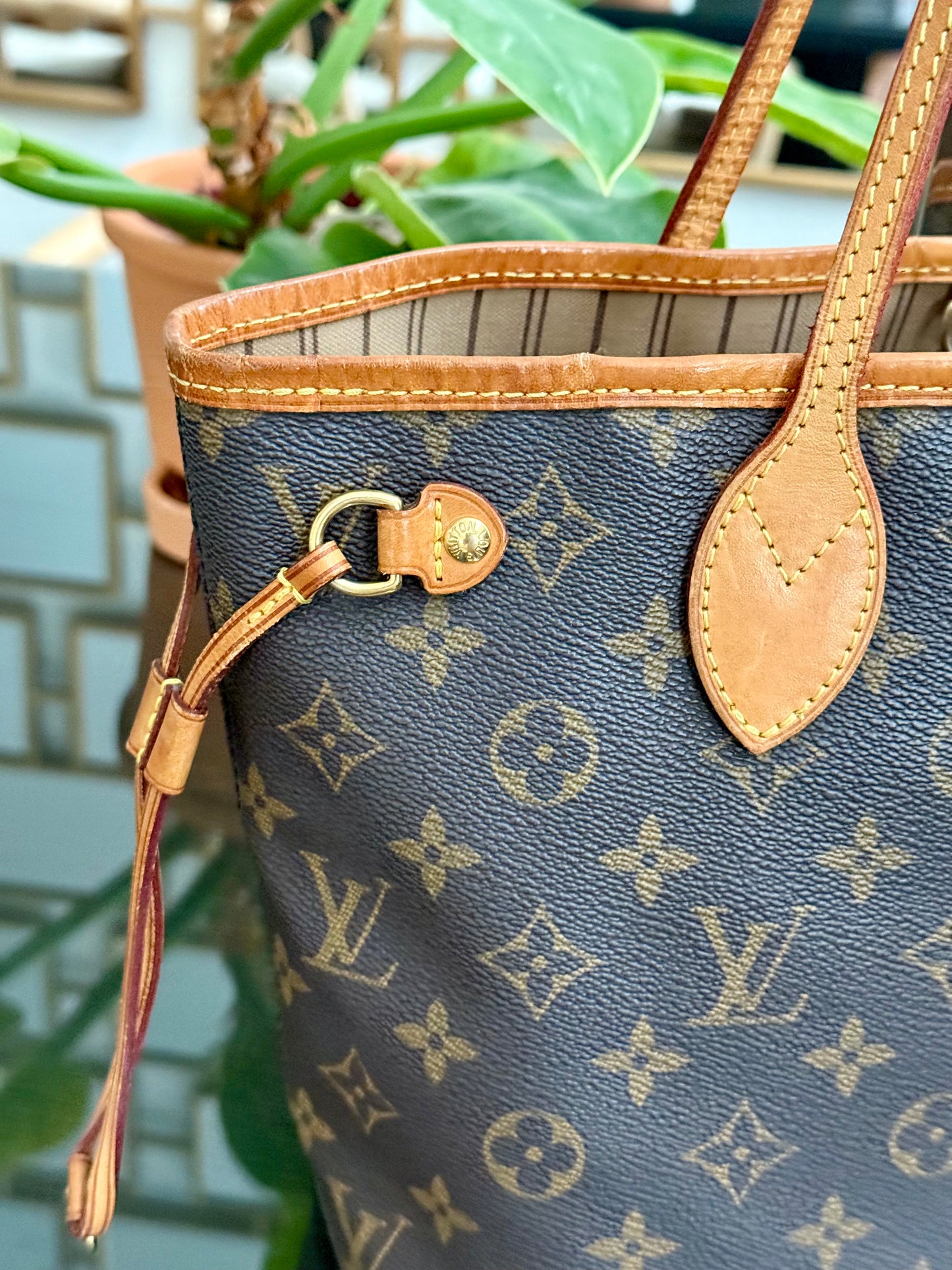 Neverfull PM in Monogram with Dustbag and Insert Organizer 🗓️ Year: 2009