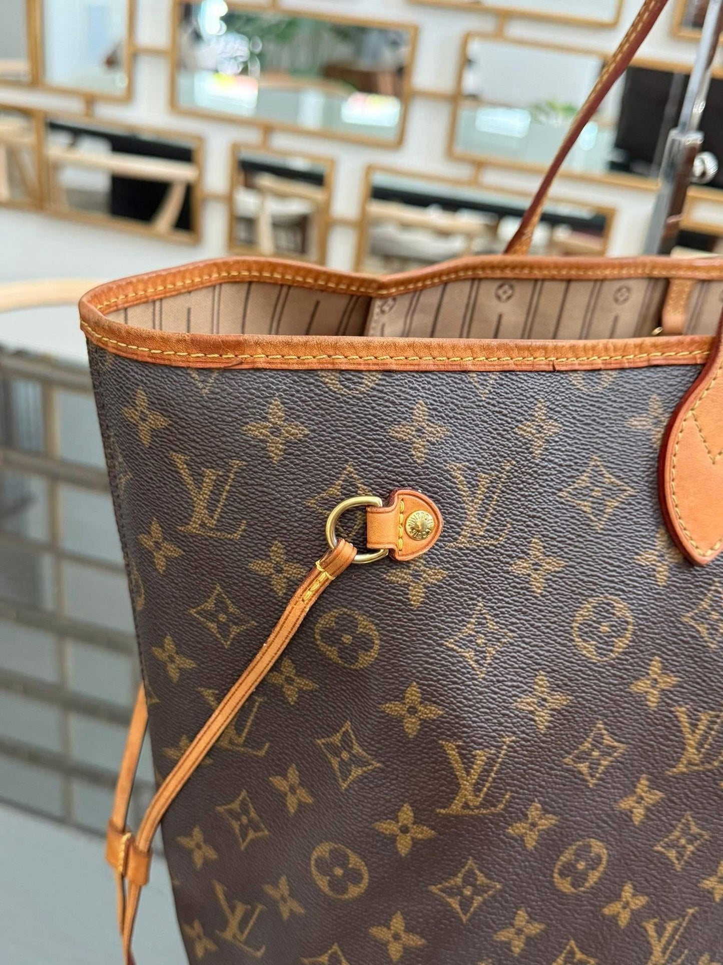 Neverfull GM with Dustbag and Insert Organizer 🗓️ Year: 2008