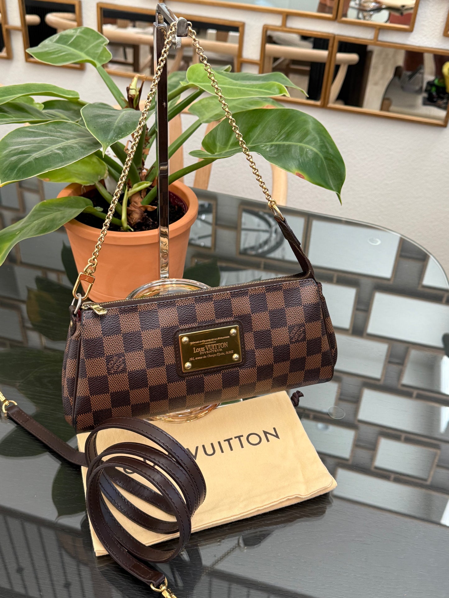 Eva Clutch in DE with Dustbag, Insert Organizer, Box and Paper bag 🗓️ Year: 2013