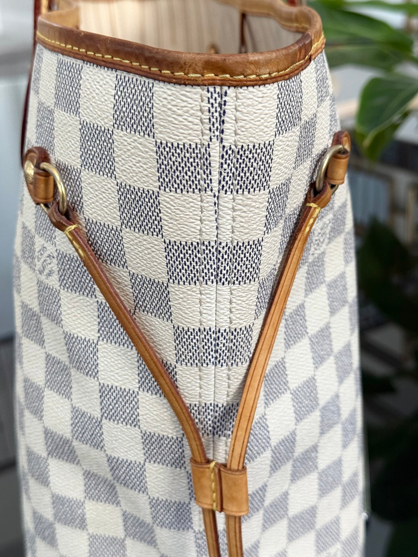 Neverfull MM in Azur with Insert Organizer 🗓️ Year: 2009