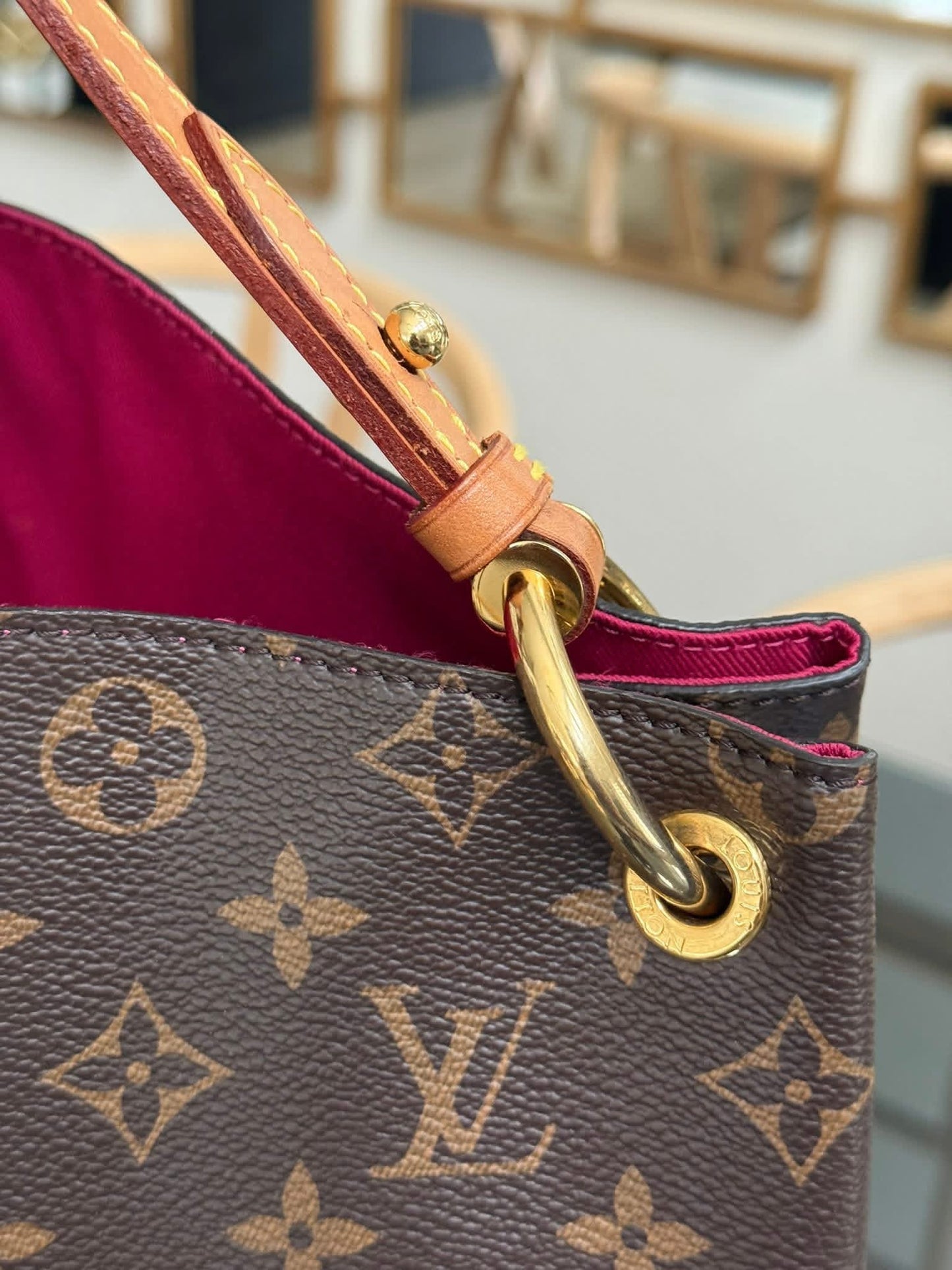 Graceful MM Monogram in Peony with Dustbag and Insert Organizer 📅 Year: 2019