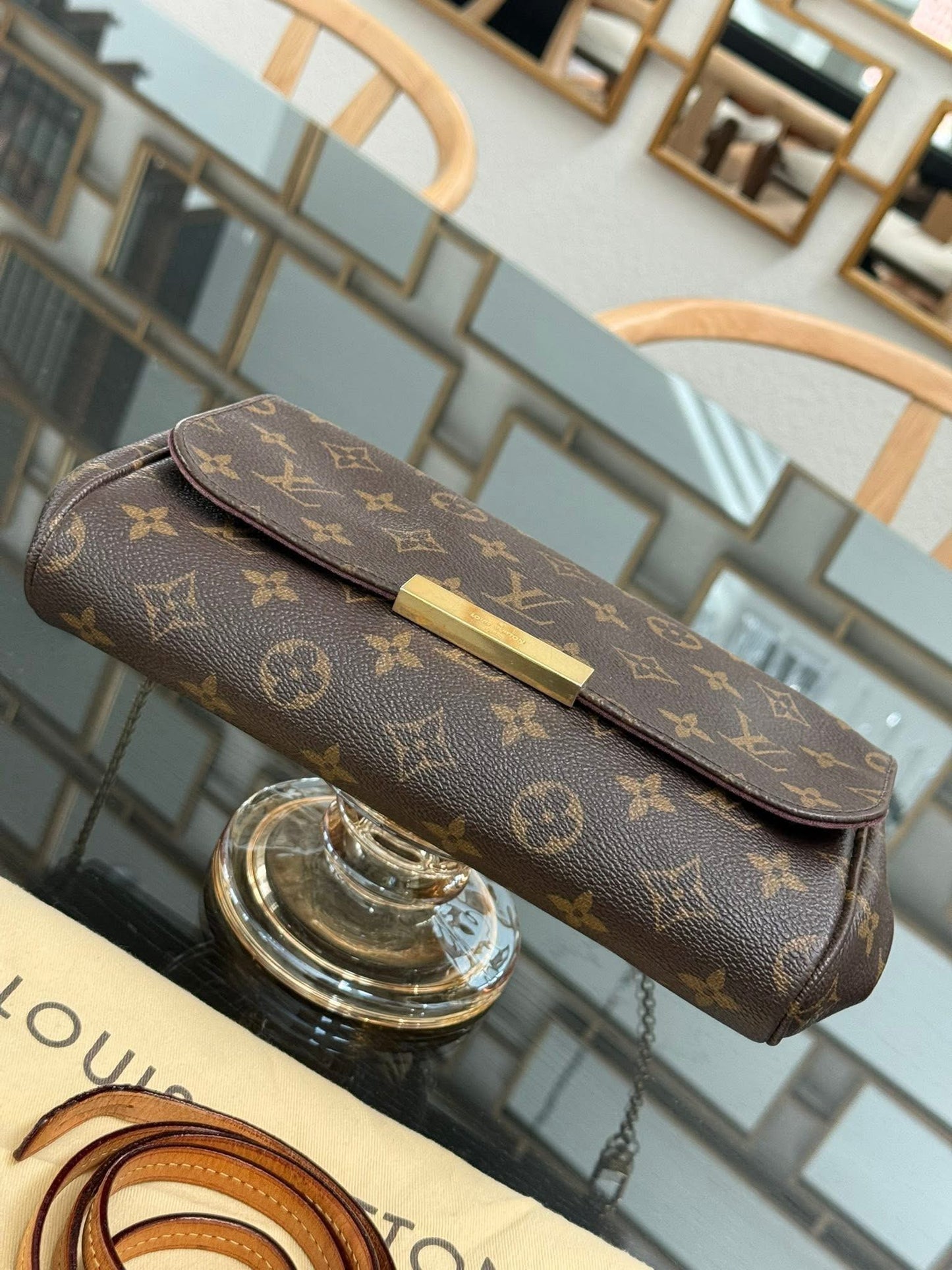 Favorite MM in Monogram with Original Strap, Insert Organizer, Dustbag, Box and Paper bag 🗓️ Year: 2014
