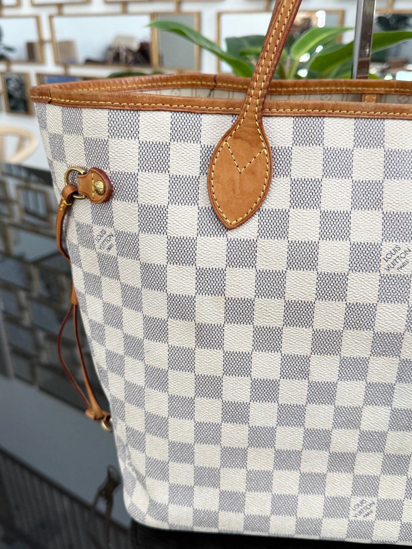 Neverfull MM in Azur with Insert Organizer 🗓️ Year: 2011
