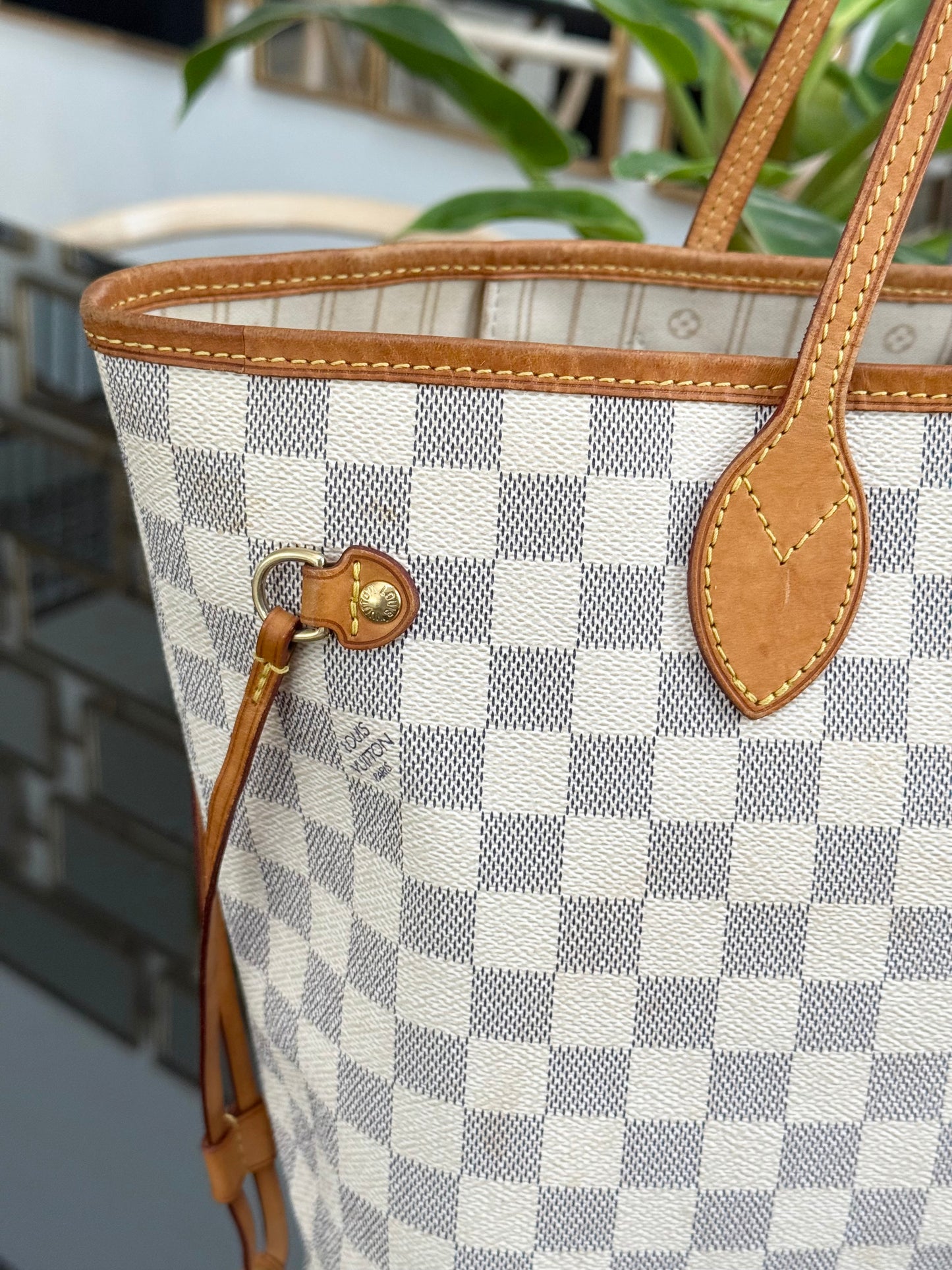 Neverfull MM in Azur with Insert Organizer 🗓️ Year: 2011