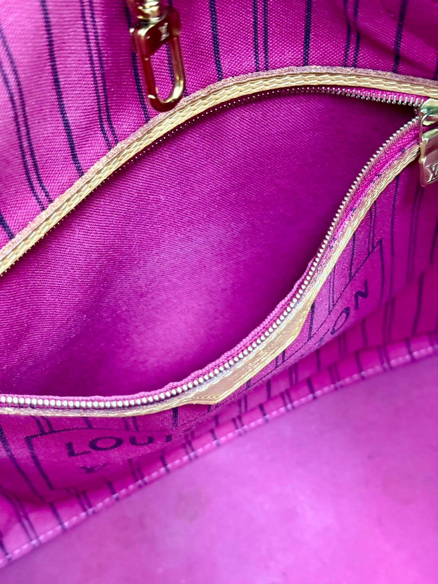 🌺Neverfull MM Monogram in Peony with Dustbag -🗓️ Year: 2016