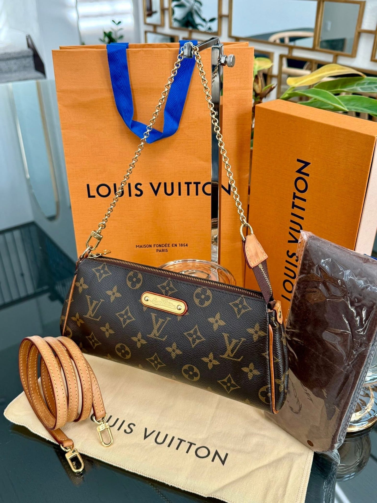 Eva Clutch with Original Strap,Box Dustbag and Insert Organizer 🗓️ Year: 2012