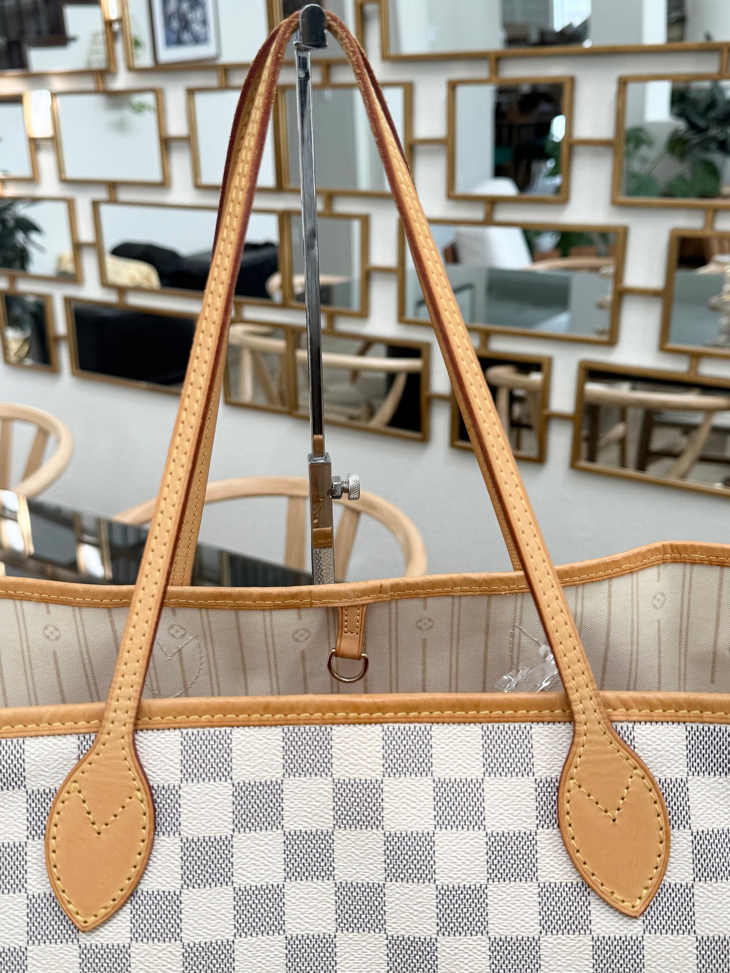 Neverfull GM Azur with Dustbag and Insert Organizer -🗓️ Year: 2012