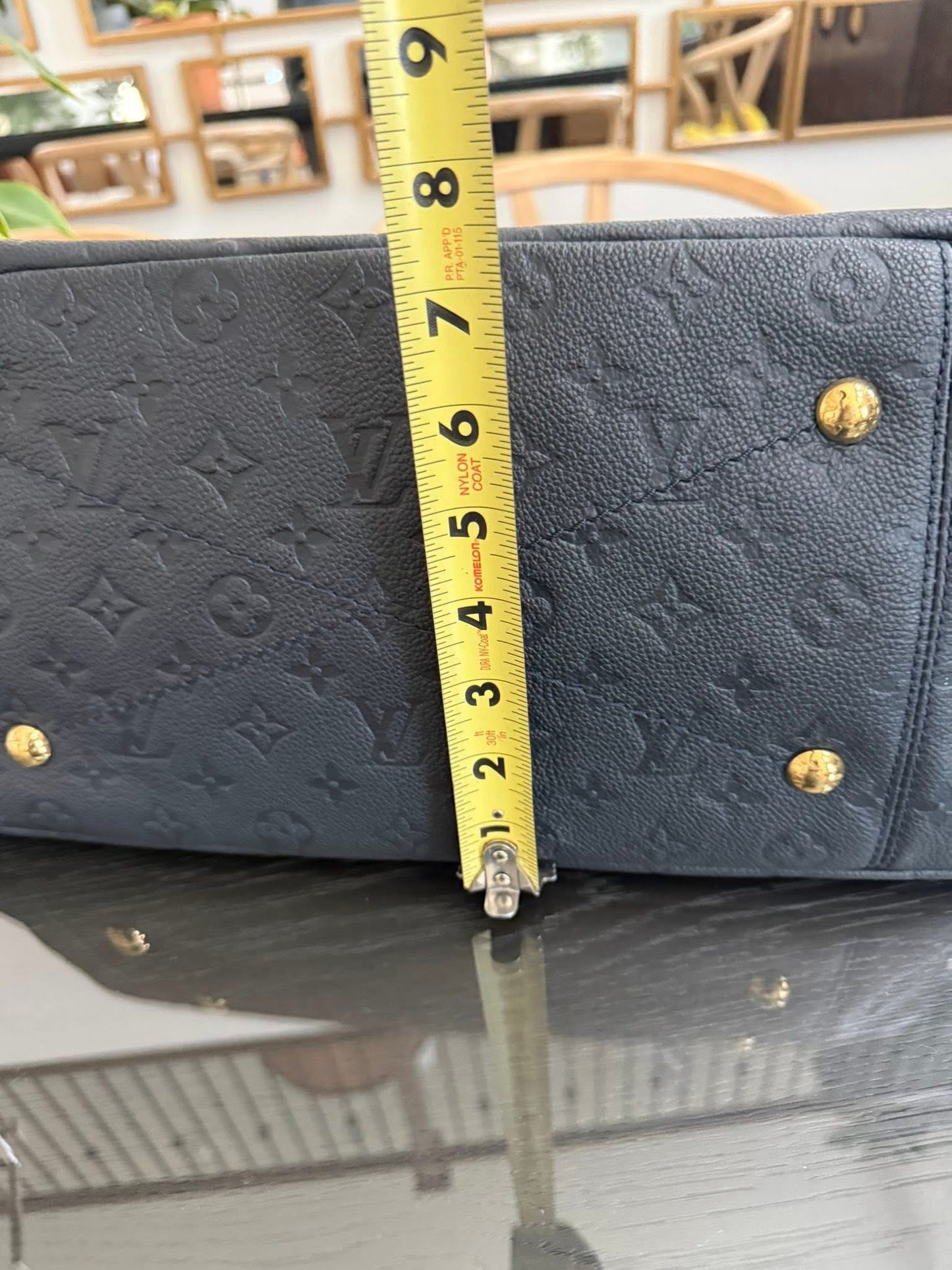 Artsy MM Empriente in Black/ Dark Blue with Dustbag and Insert Organizer 📅 Year: 2012