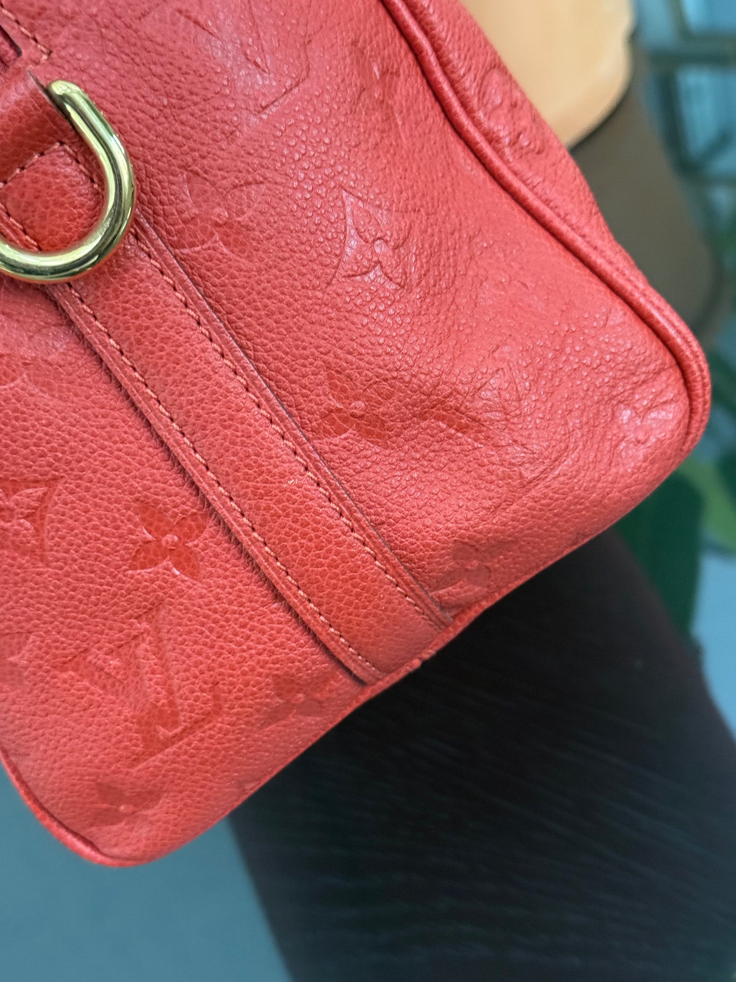 🌺Empriente Speedy 25 Bandoulier with lock 🔐 keys -🗓️ Year: 2012