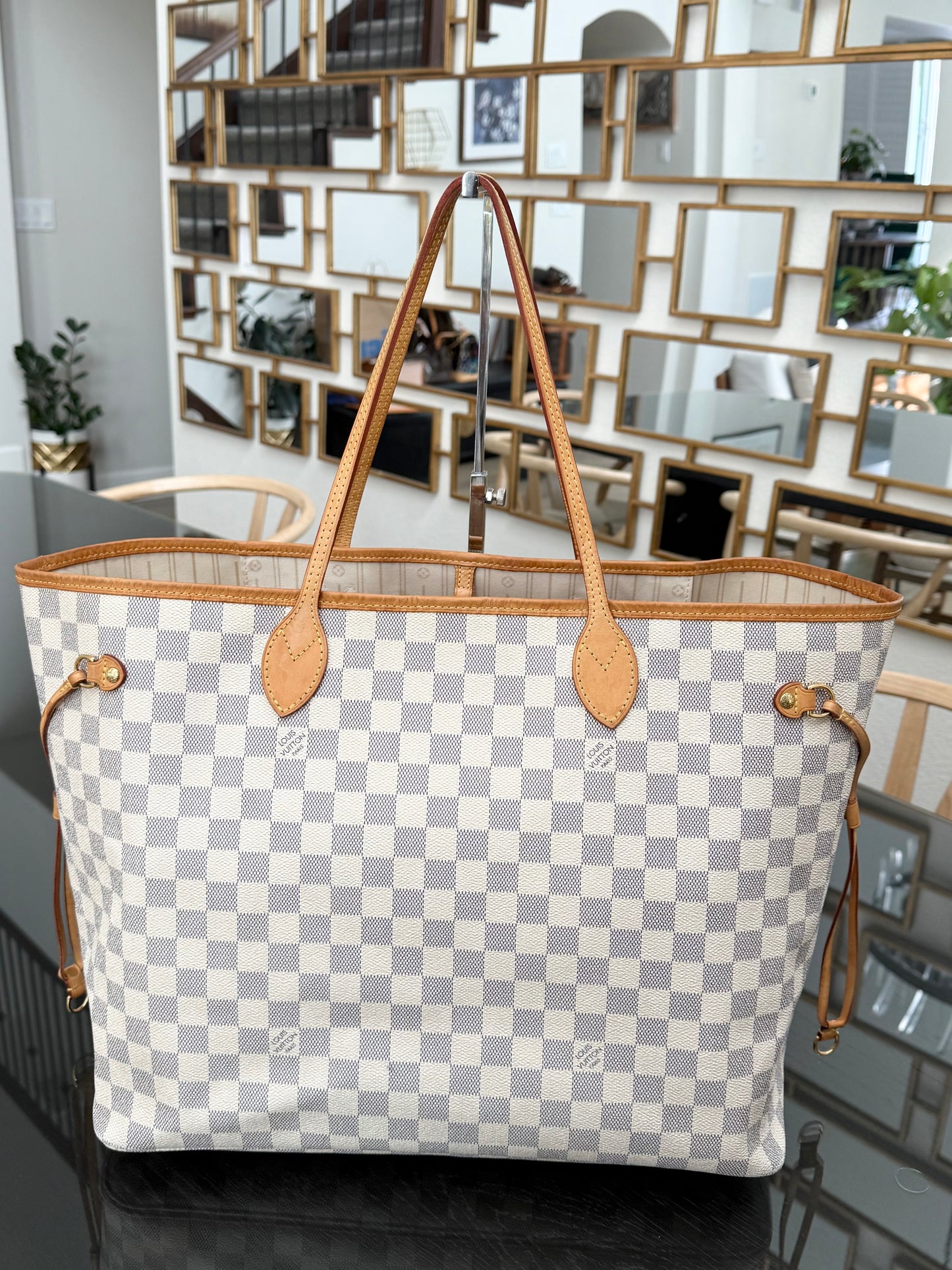 Neverfull GM in Azur with Dustbag Insert Organizer 🗓️ Year: 2011