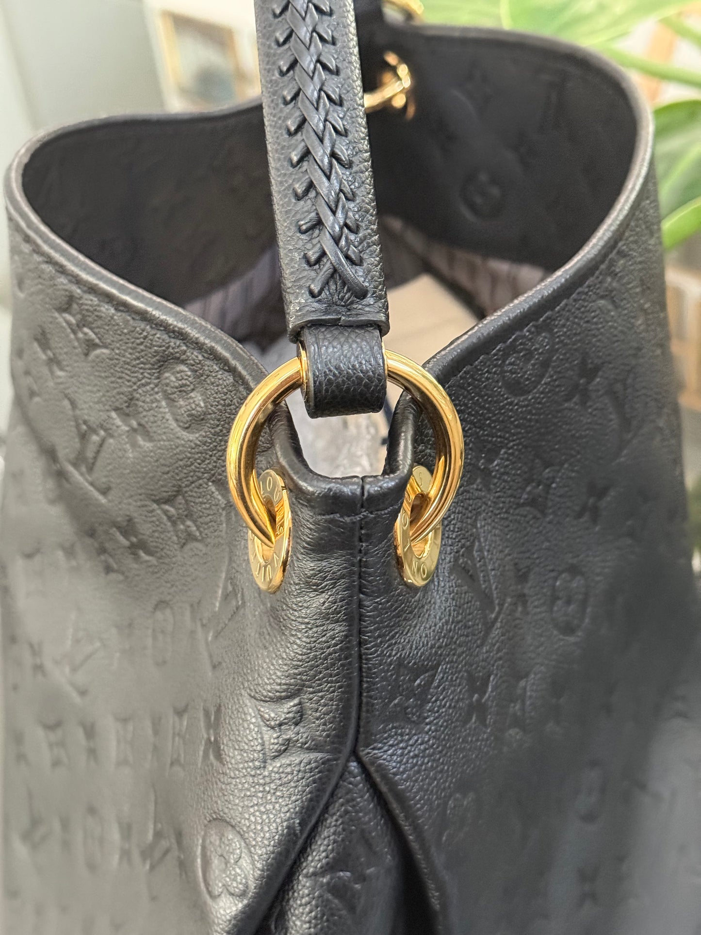 Artsy MM Empriente Black with Dustbag - 📅 Microchip and Authenticated