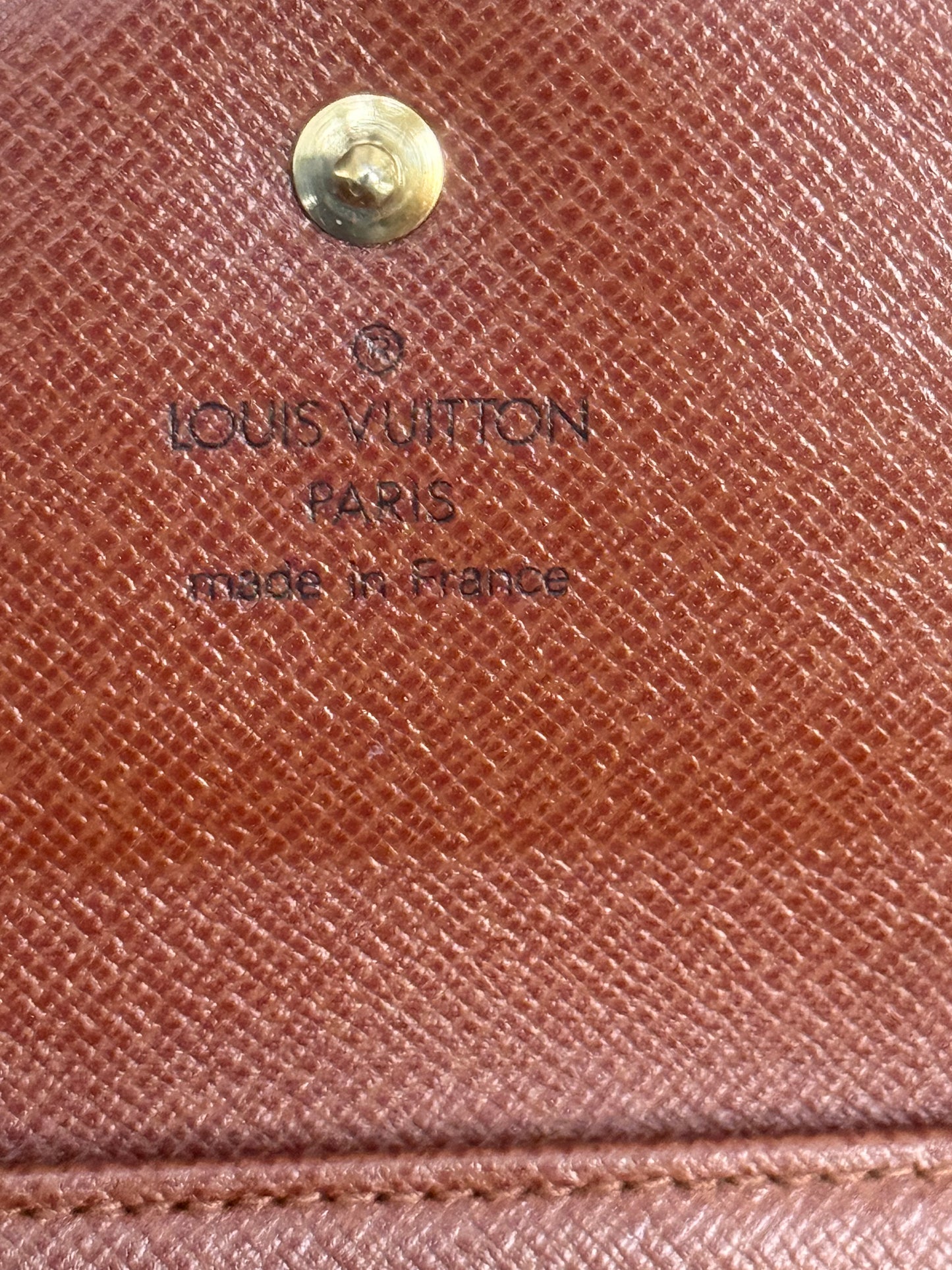 Monogram Elise Trifold Compact Wallet 🗓️ Year: 2000