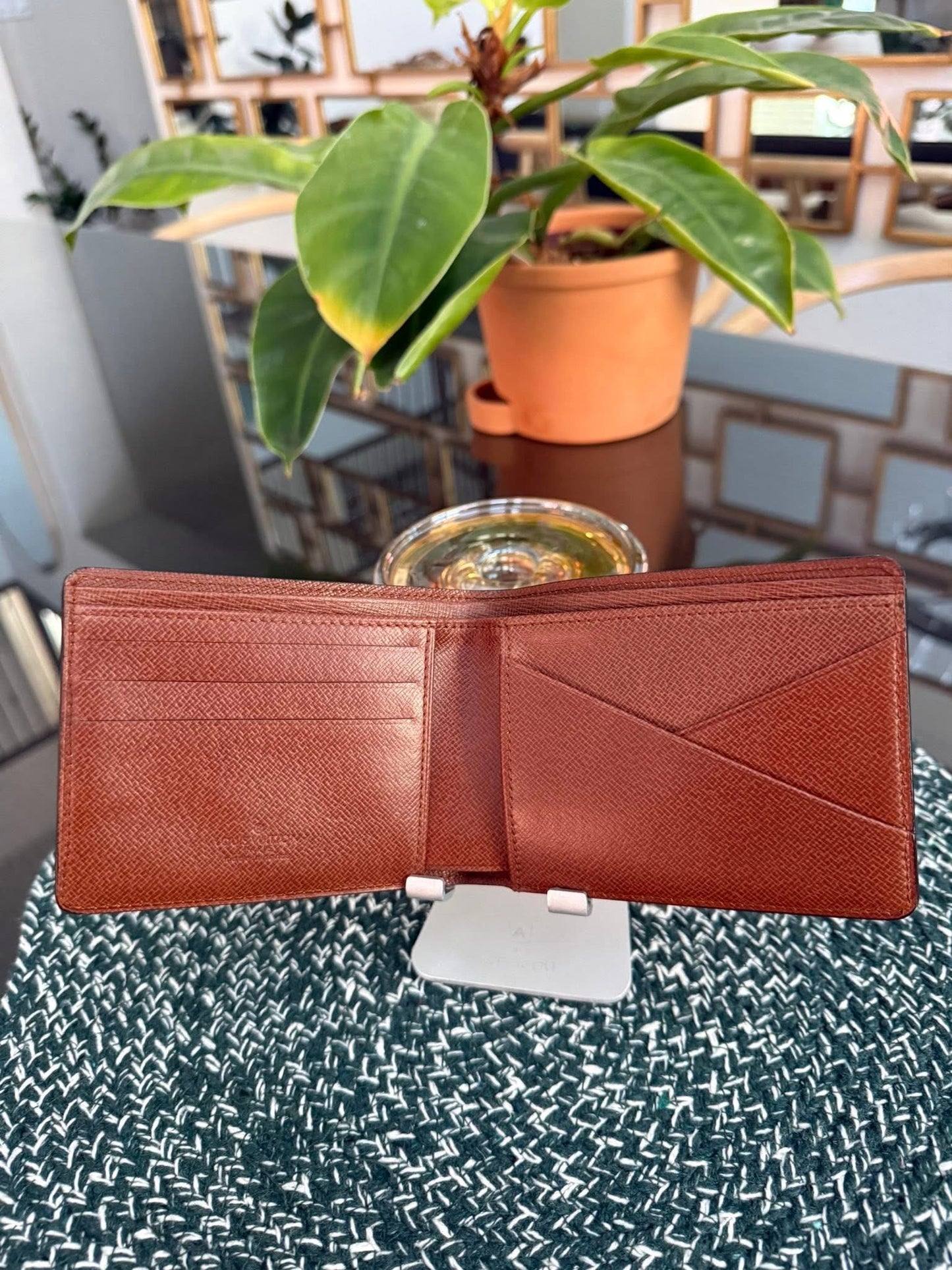 Monogram Multiple Mens Wallet with Dustbag and box 🗓️ Year: 1989