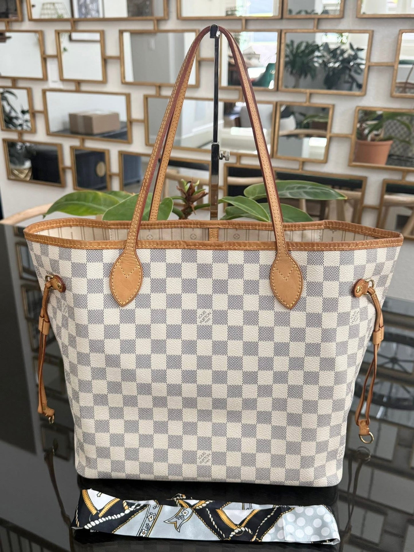 Neverfull MM Azur with Insert Organizer 📅 Year: 2011